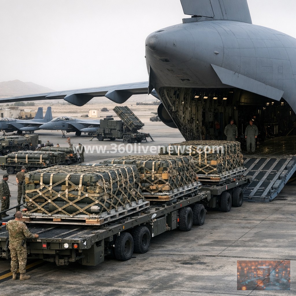 Pentagon's Rush to Rearm Mideast Forces Impacts Readiness Against Russia and China