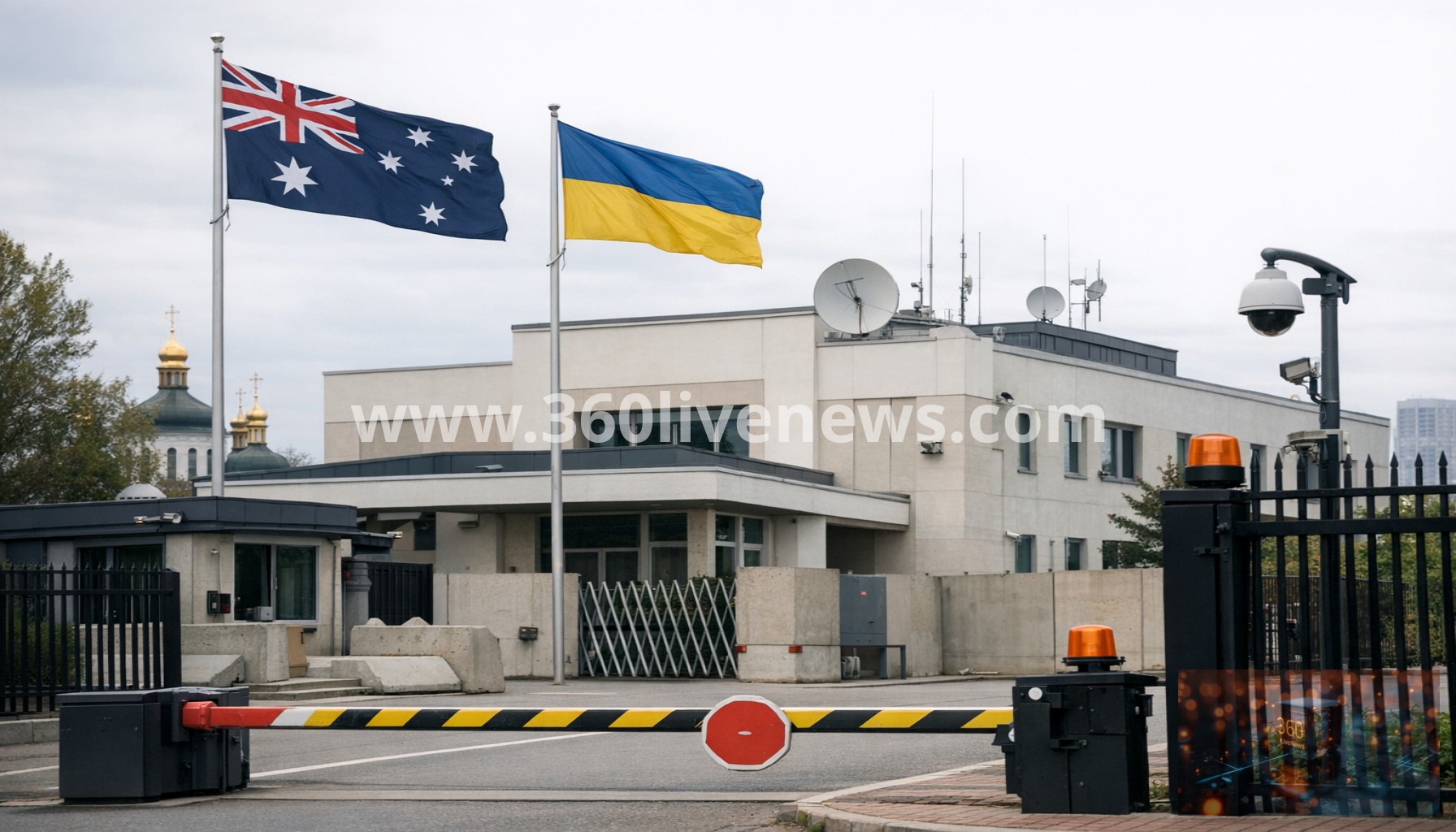 Australian embassy in Kyiv on high alert after Kremlin evacuation warning