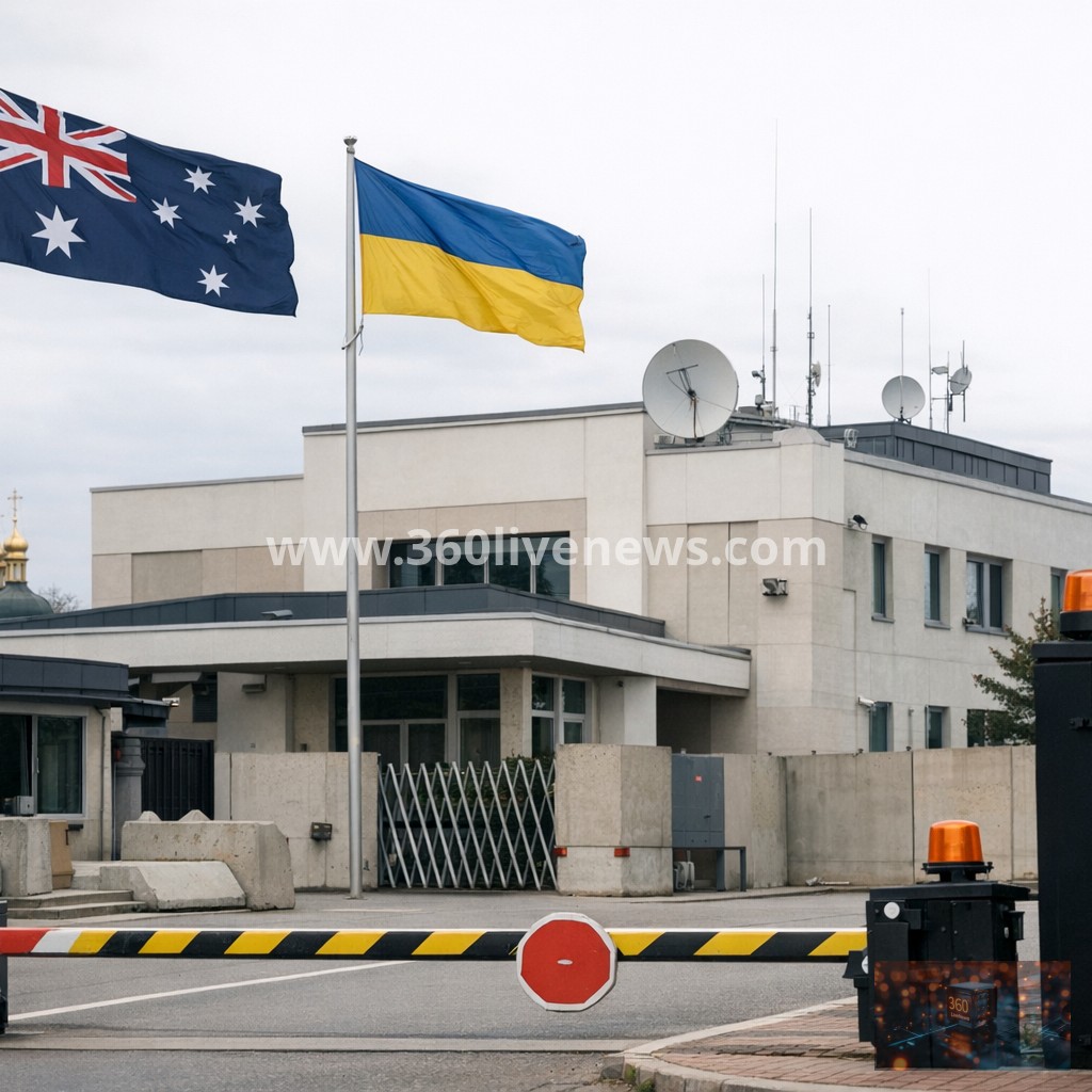 Australian embassy in Kyiv on high alert after Kremlin evacuation warning