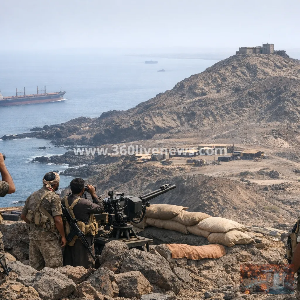 Houthis seize strategic Mayun Island in Bab al-Mandeb Strait