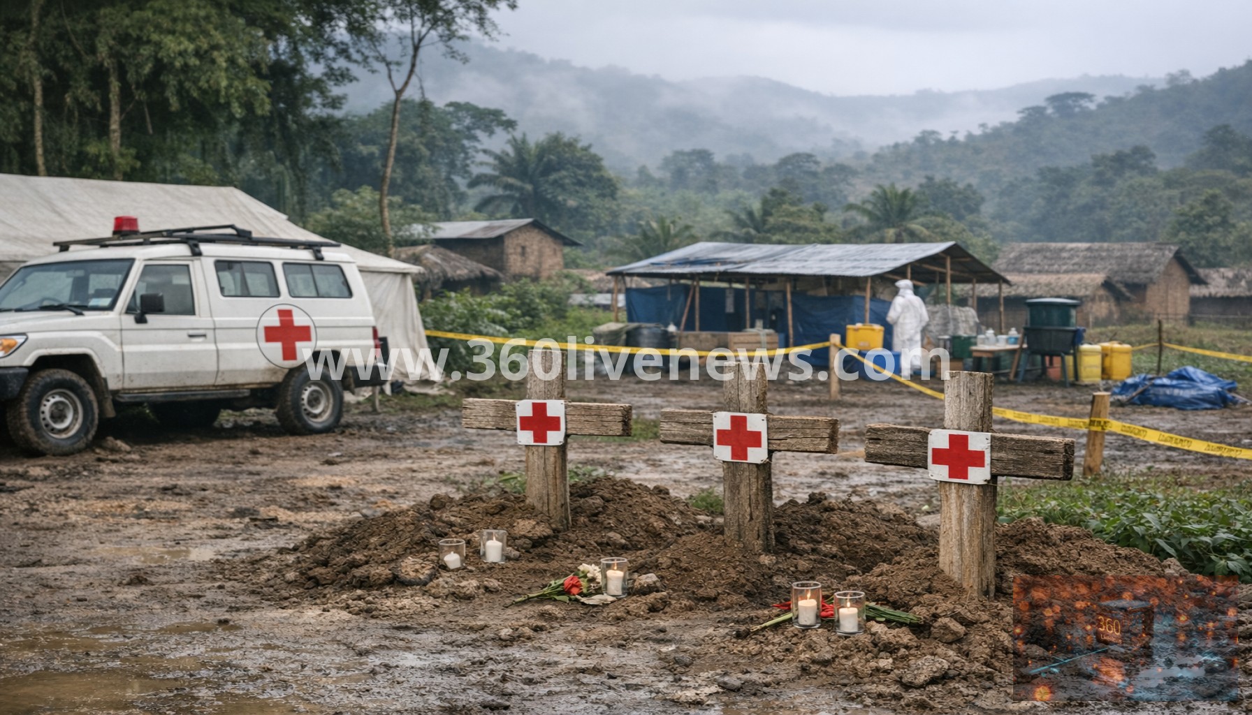 DR Congo Ebola outbreak kills three Red Cross volunteers in Ituri