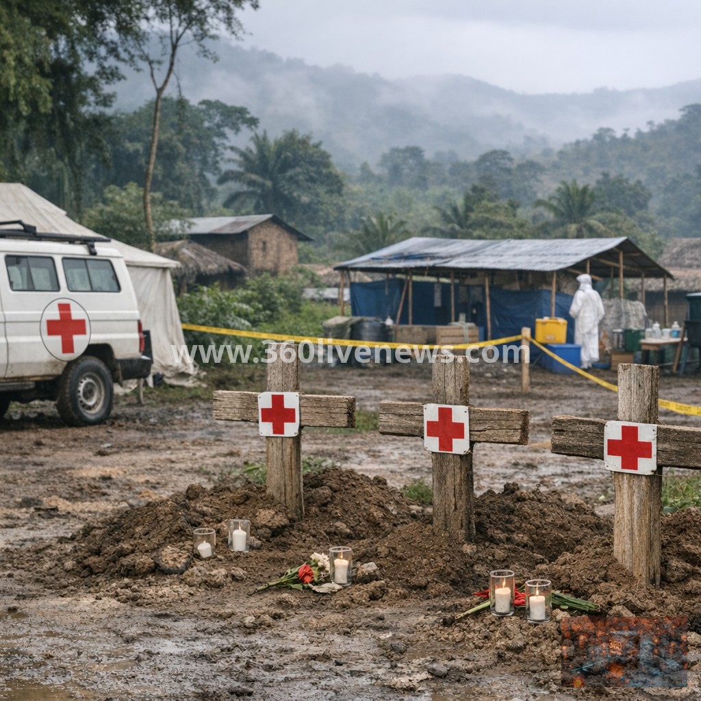 DR Congo Ebola outbreak kills three Red Cross volunteers in Ituri