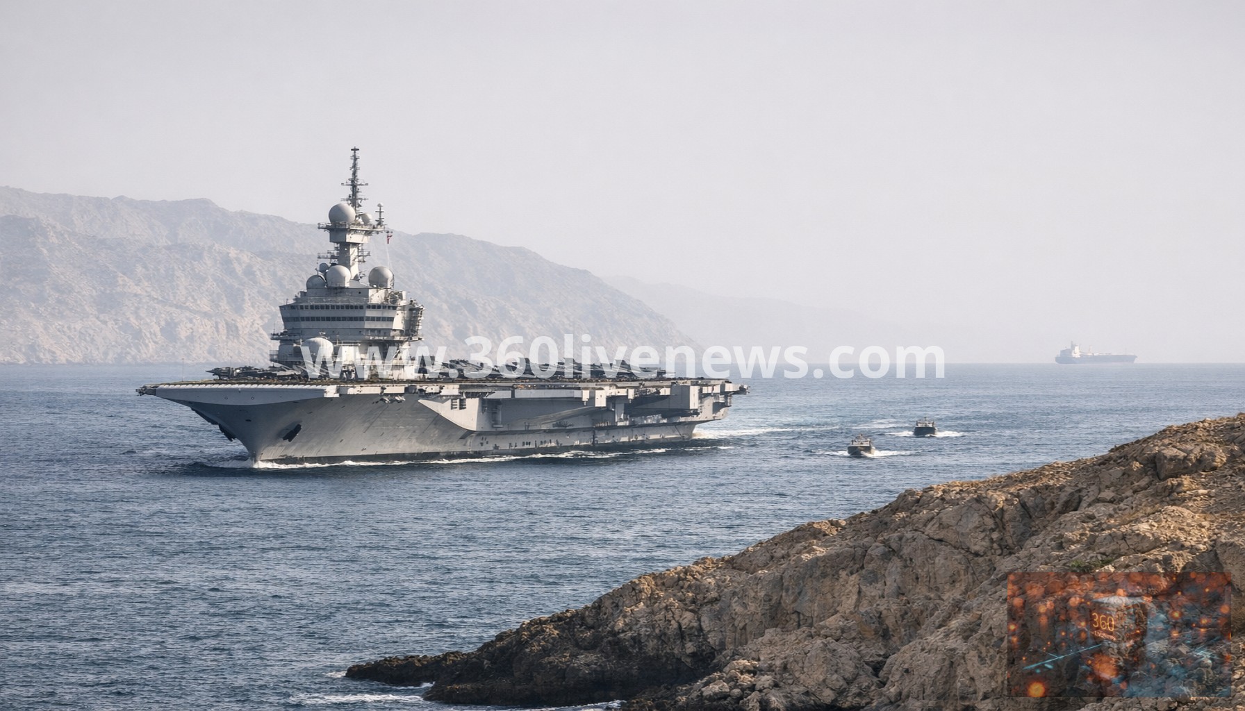 France sends warship toward Strait of Hormuz as Iran talks continue