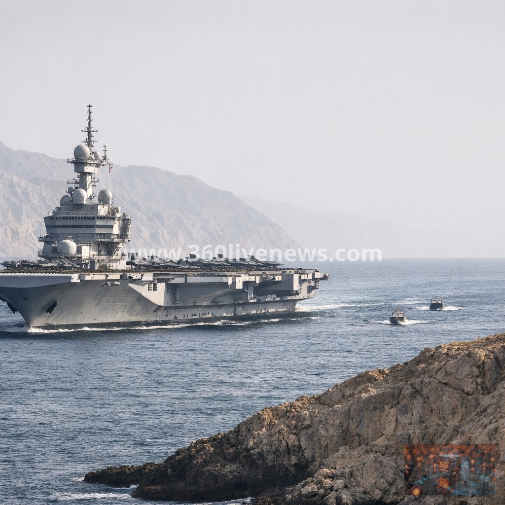 France pre-positions aircraft carrier for possible Hormuz mission