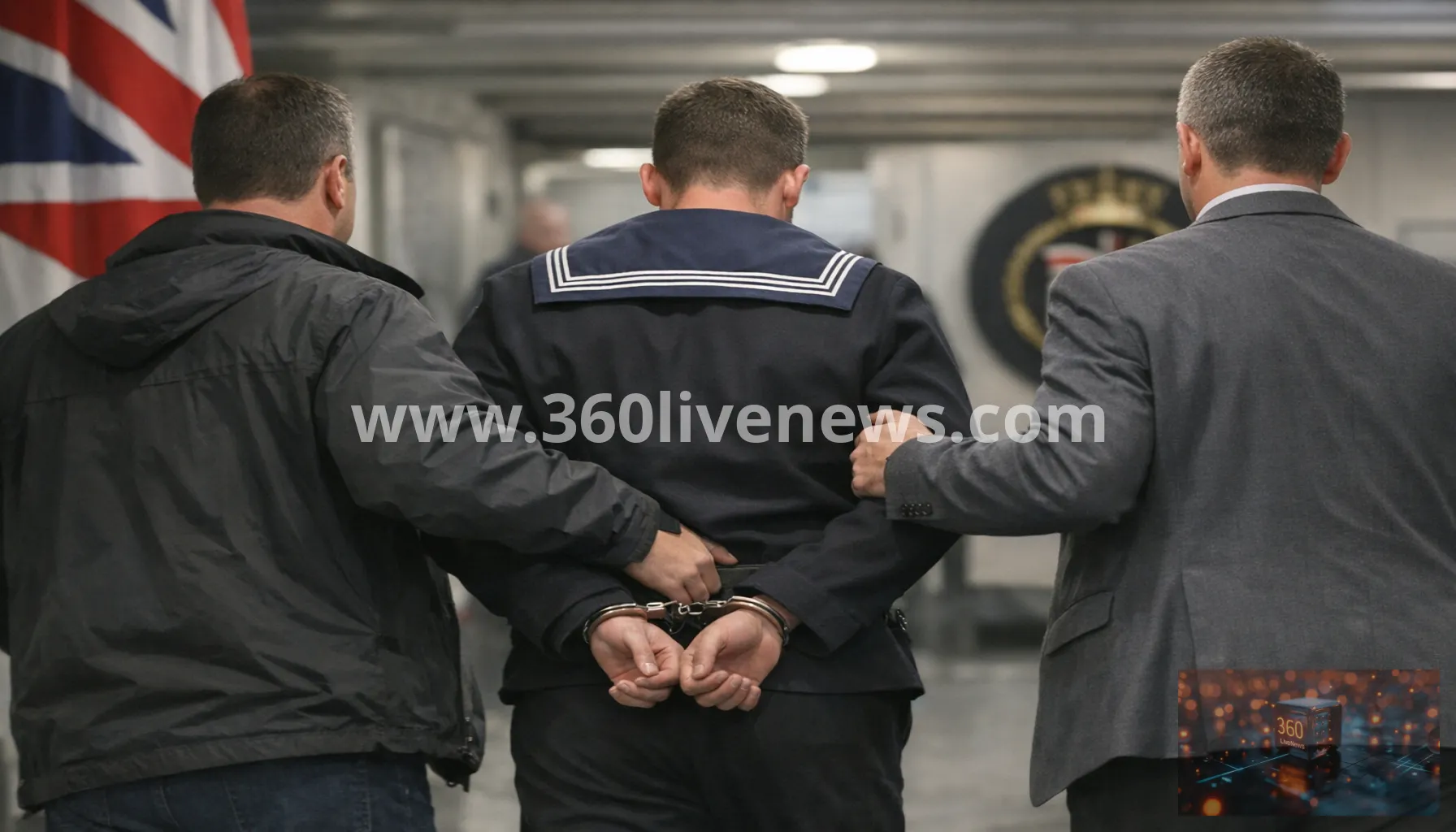 Royal Navy serviceman charged with spying for unnamed foreign power