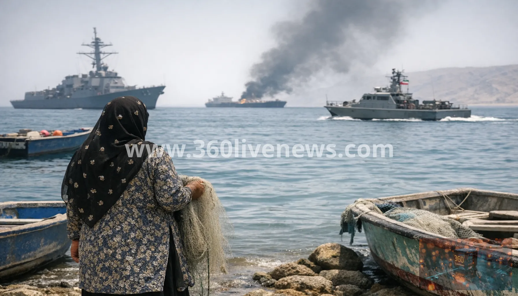 Iran fisherwoman says war has disrupted life and livelihoods on Hengam Island