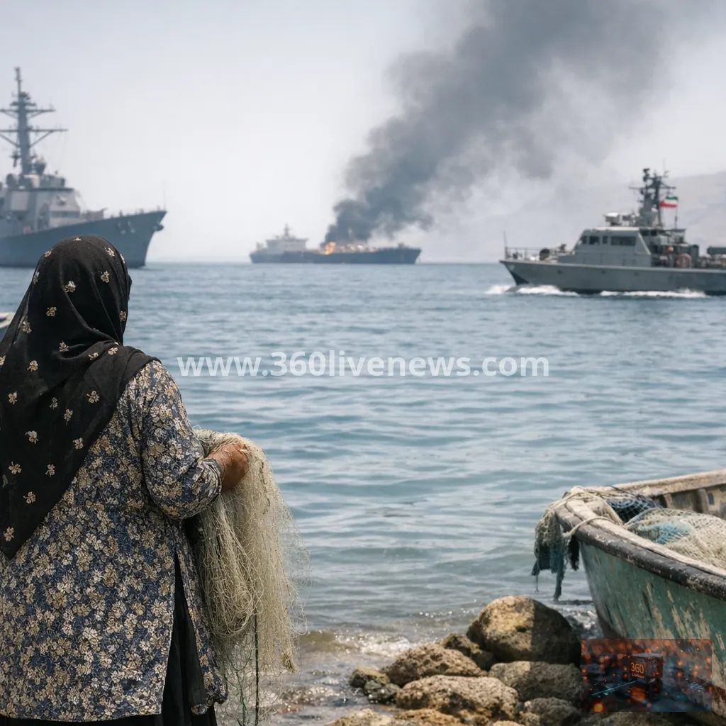 Iran fisherwoman says war has disrupted life and livelihoods on Hengam Island