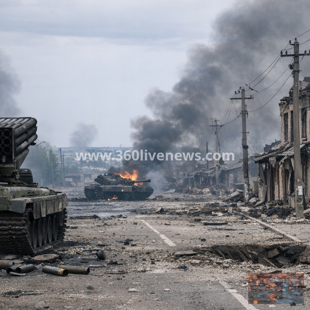 Russia and Ukraine trade attacks as Kremlin ceasefire collapses before Victory Day parade