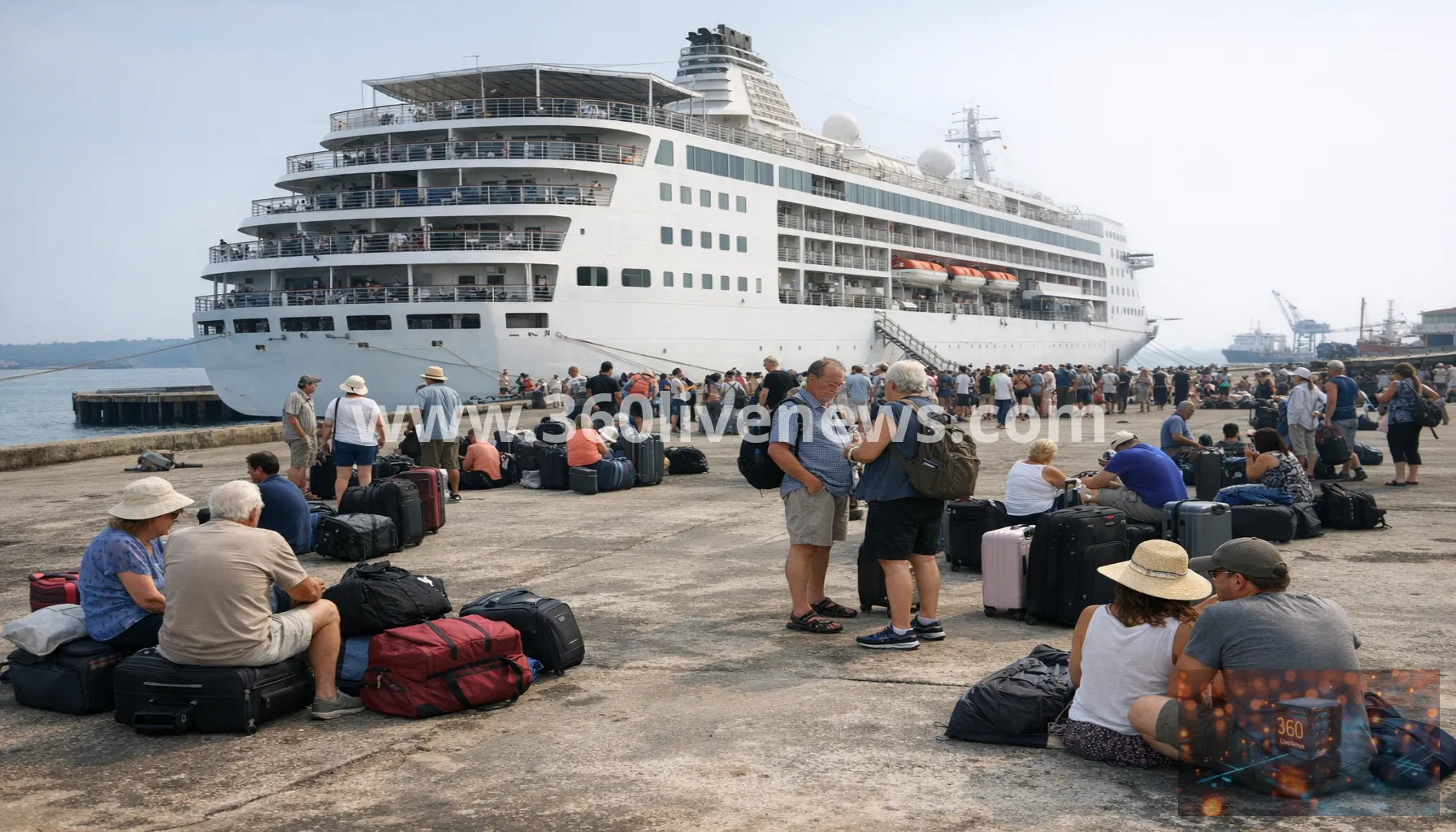 About 200 passengers stranded in Cambodia after cruise operator suspends operations