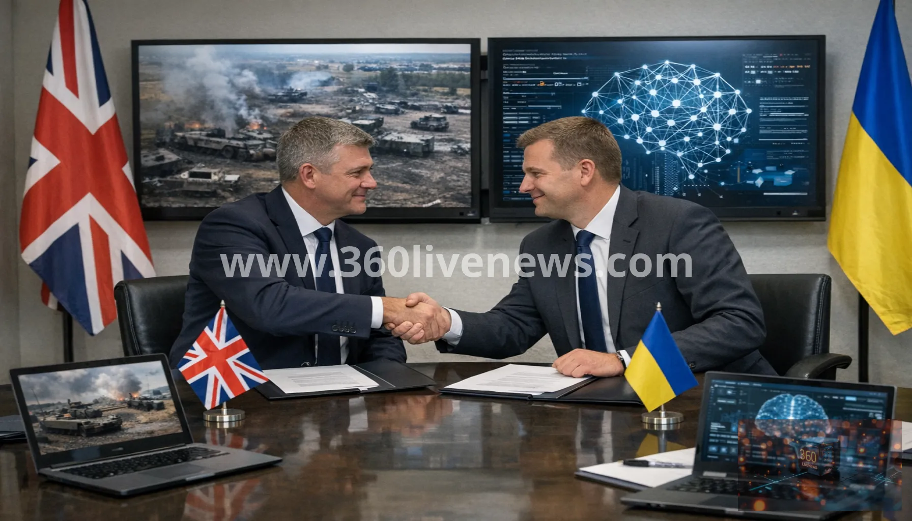 UK and Ukraine strike AI security deal using battlefield data