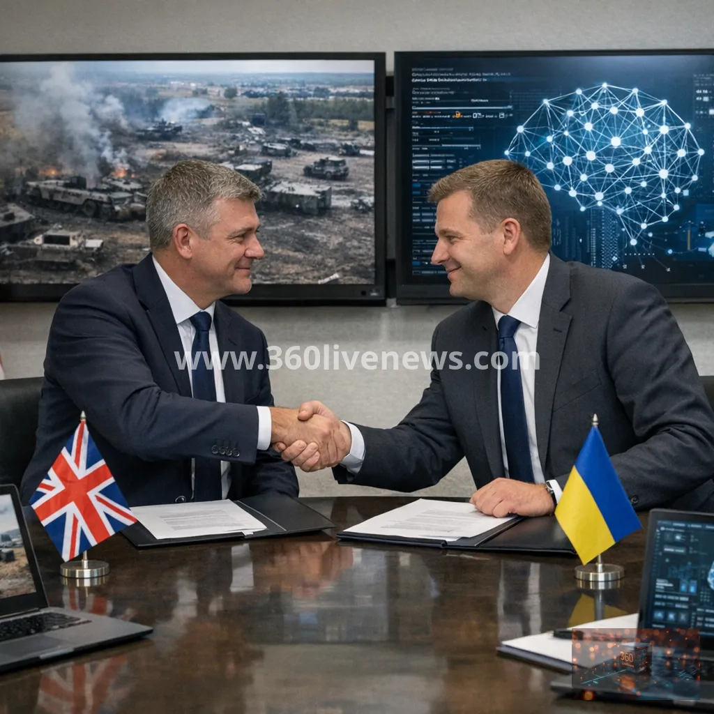 UK and Ukraine strike AI security deal using battlefield data