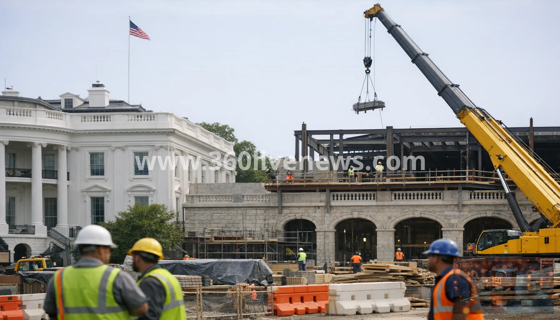 US Supreme Court lets White House ballroom construction continue as case returns to lower courts
