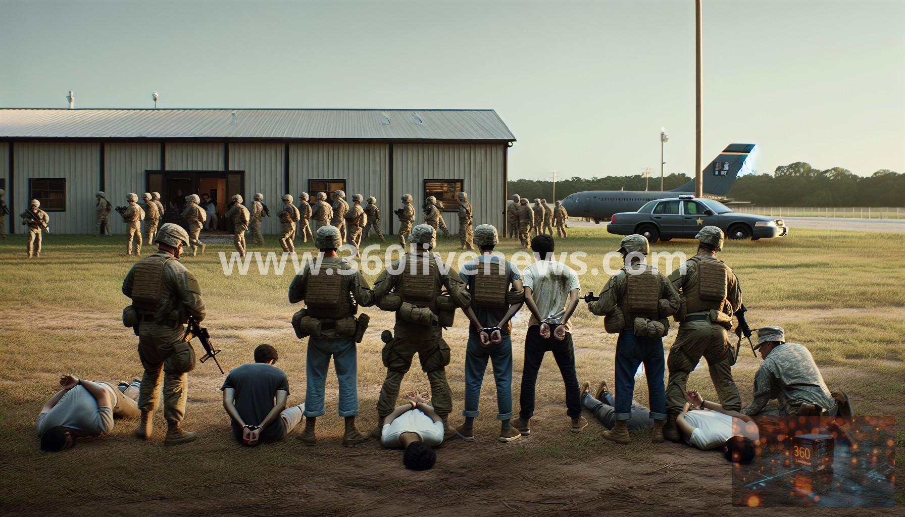 Seven Arrested at RAF Lakenheath During Protest Against Military Actions Related to Downed US Fighter Jet in Iran