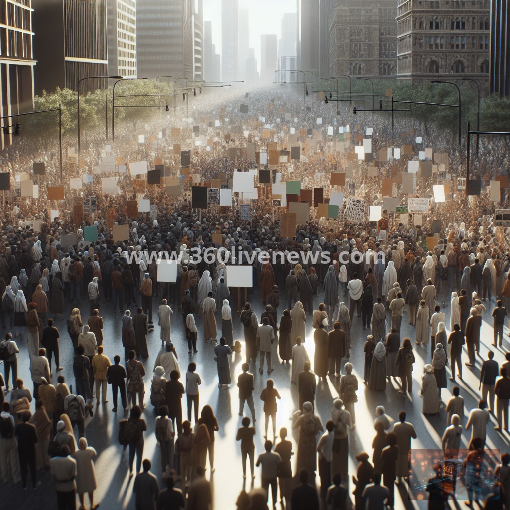 Tens of Thousands Participate in "No Kings" Protests Across the US Against Former President Donald Trump