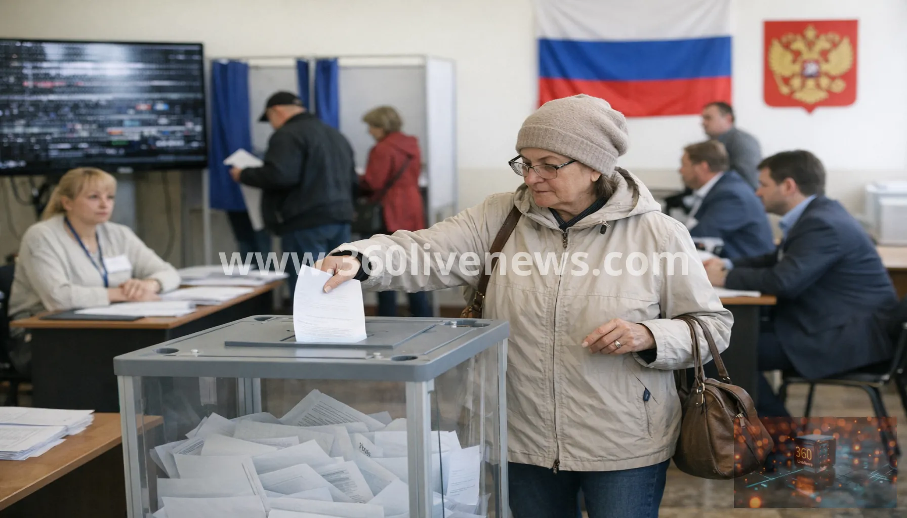 Russia votes on final day of parliamentary election amid cyberattacks and observer complaints