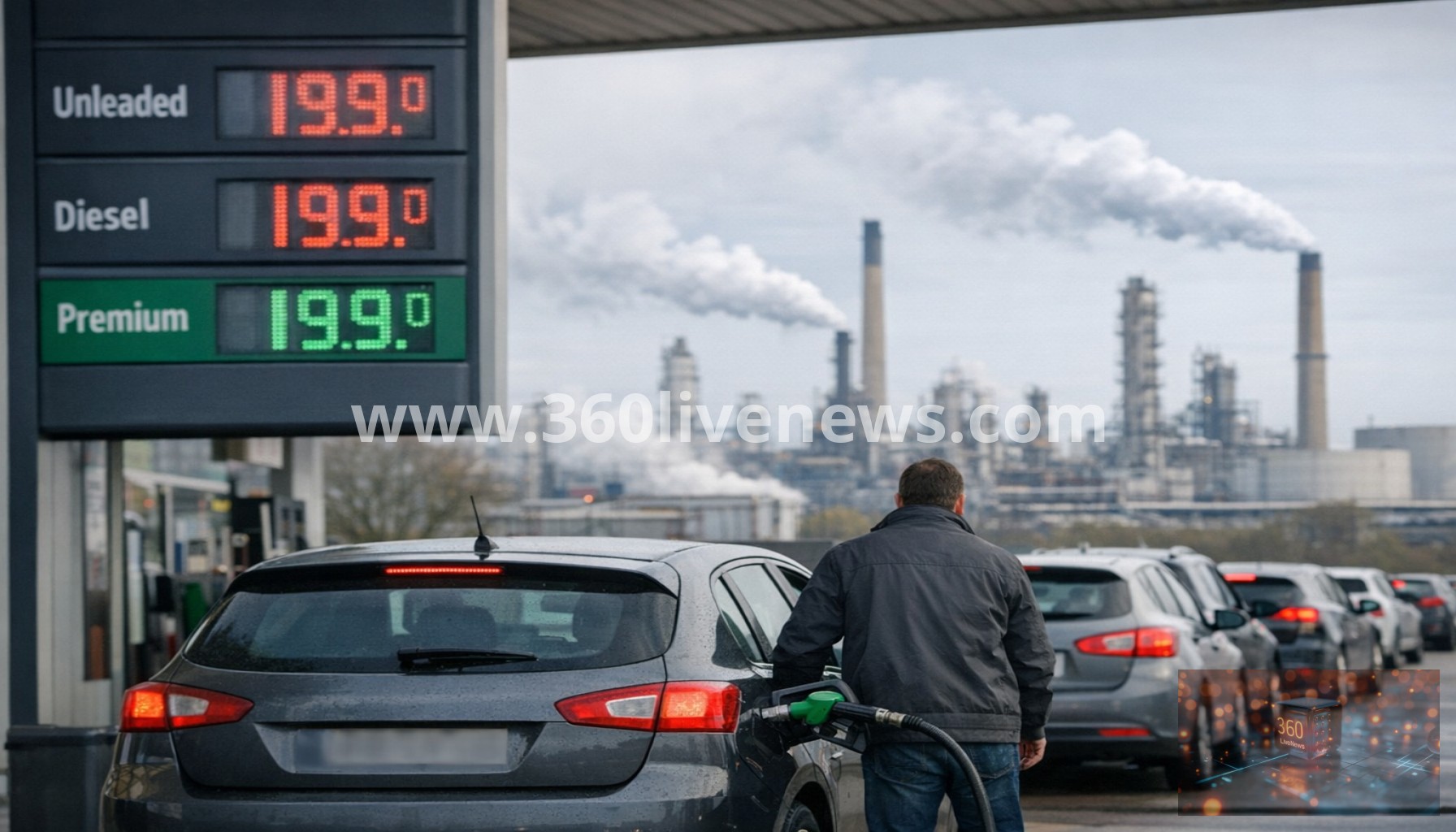 UK inflation rises to 3.3% in March amid soaring fuel prices driven by Iran war