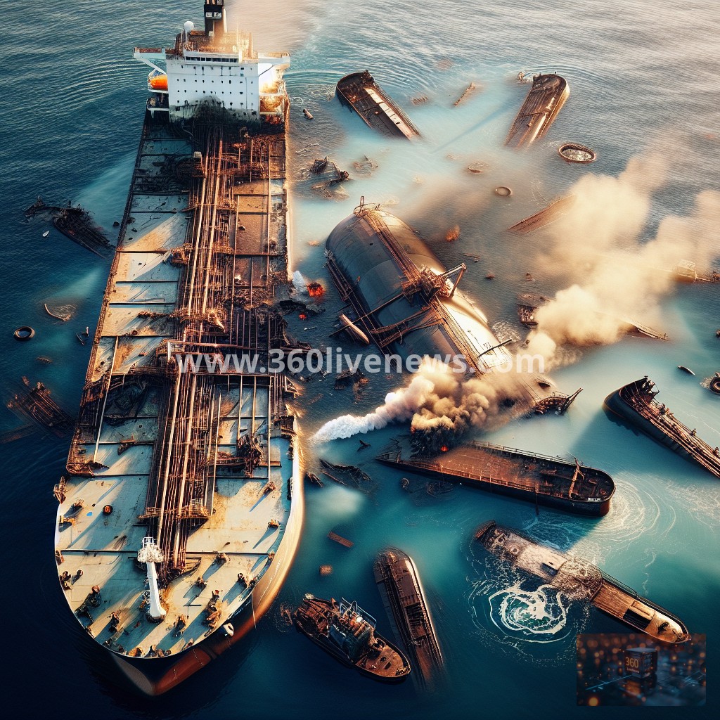 Russian tanker carrying LNG sinks in Mediterranean Sea near Libyan port of Sirte following explosions and fire