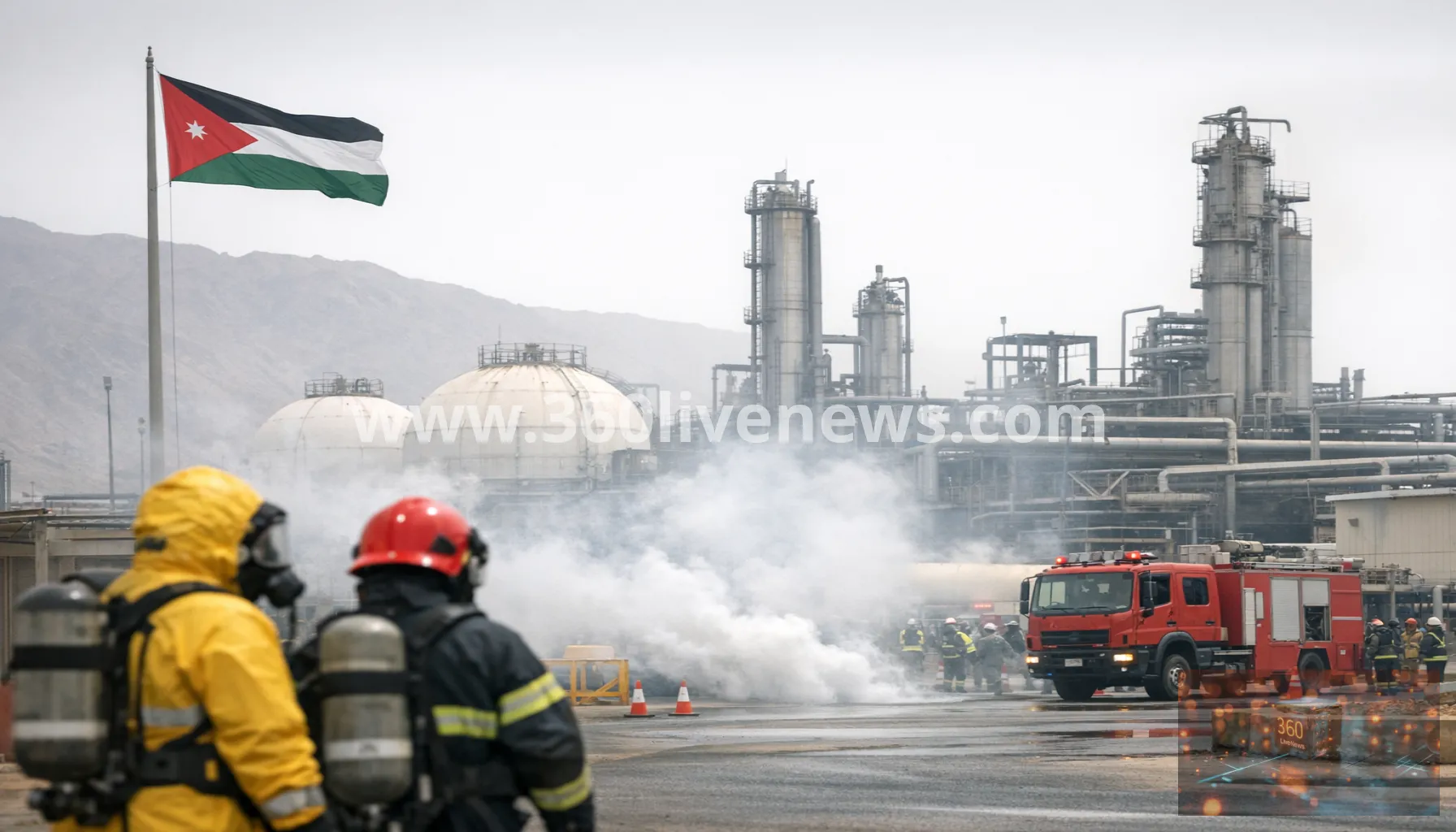 Ammonia gas leak injures 11 in Jordan's Aqaba industrial area