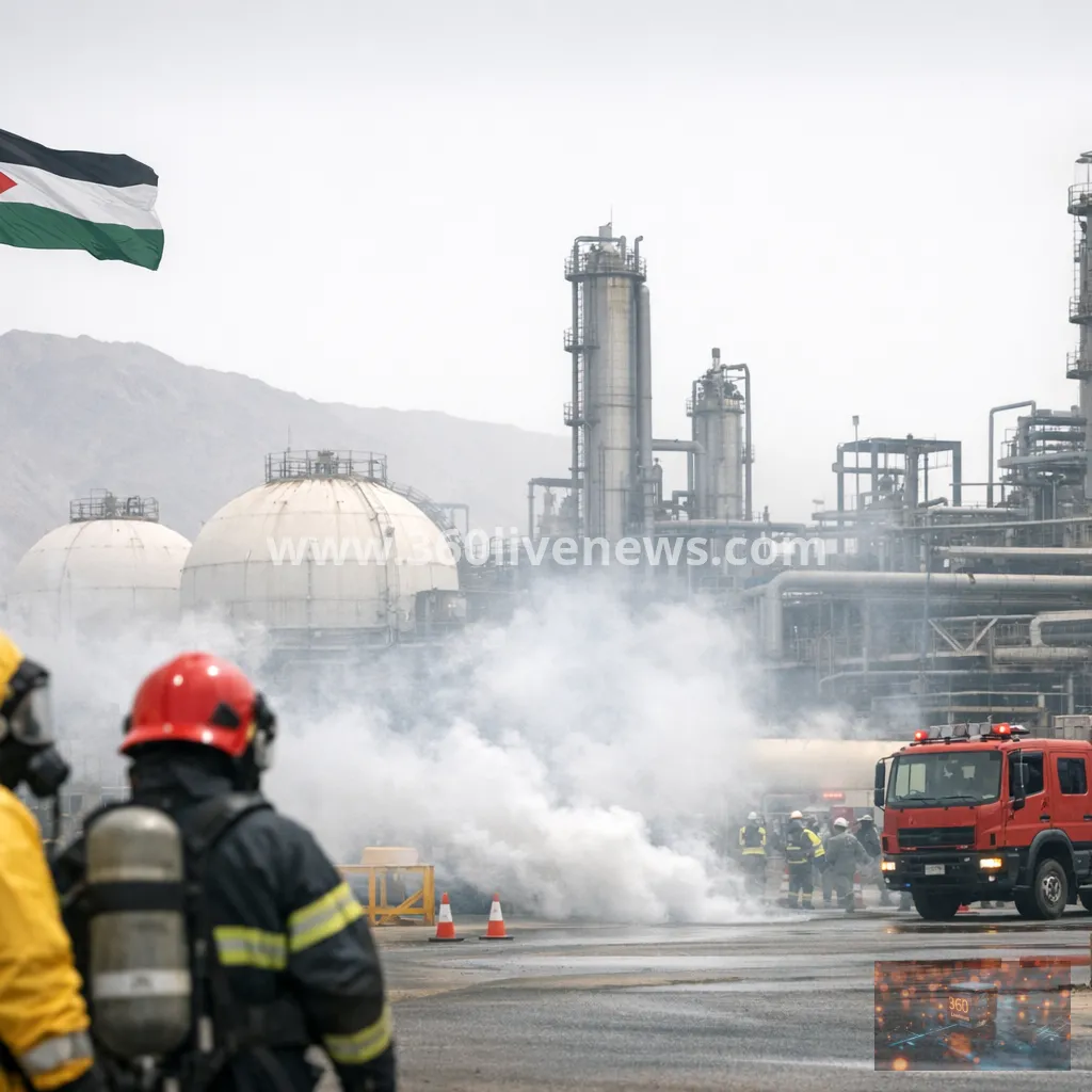 Ammonia gas leak injures 11 in Jordan's Aqaba industrial area