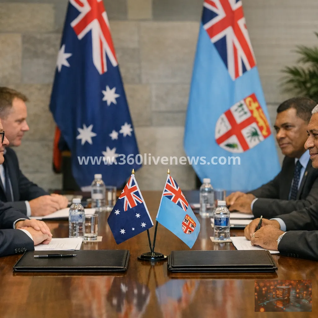 Australia poised to sign major new defence treaty with Fiji