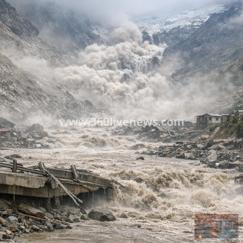 Glacial collapse triggers deadly flash floods on Nepal-Tibet border as toll rises