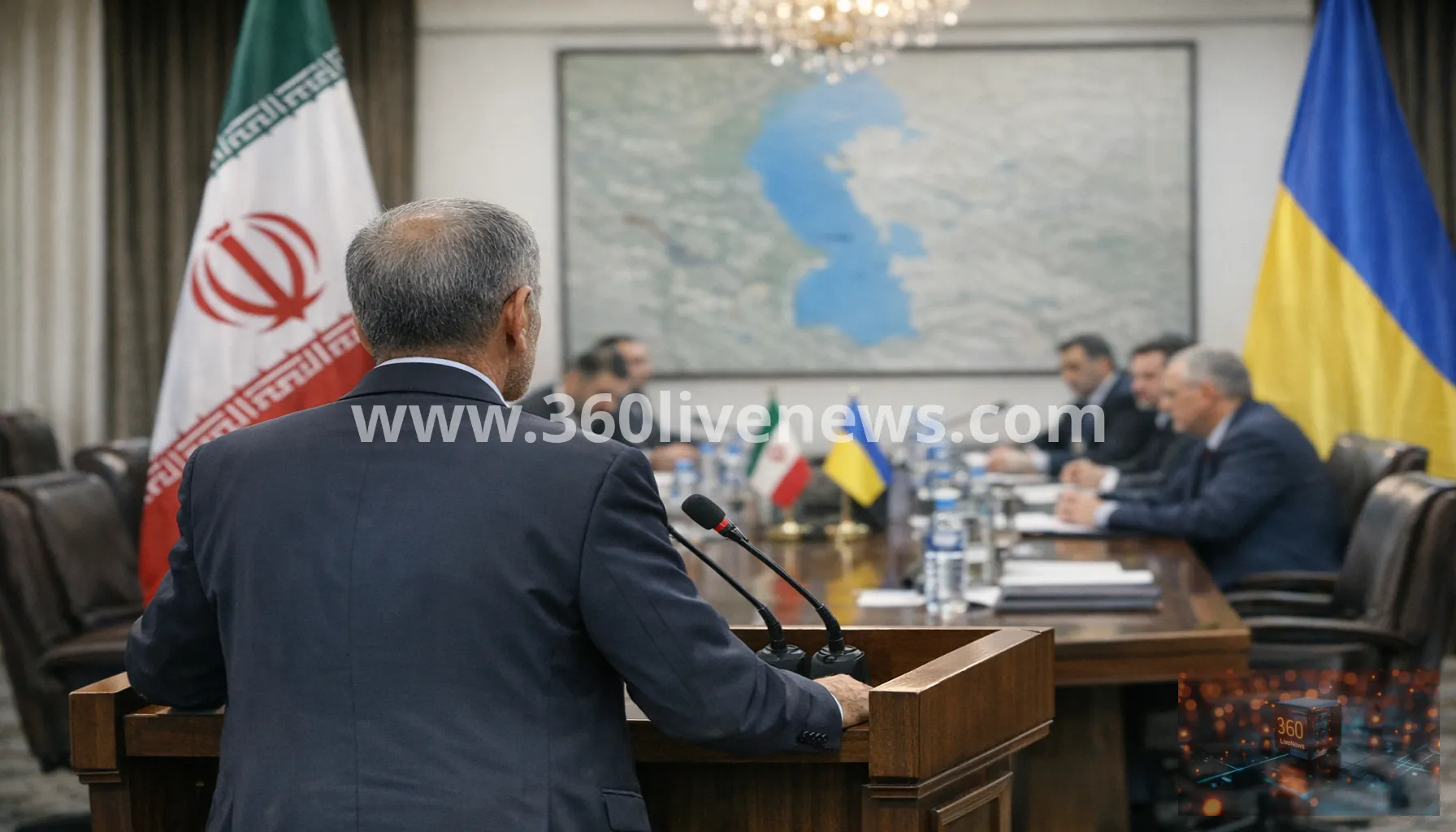 Iran warns of retaliation after Ukrainian Caspian Sea strike links wars