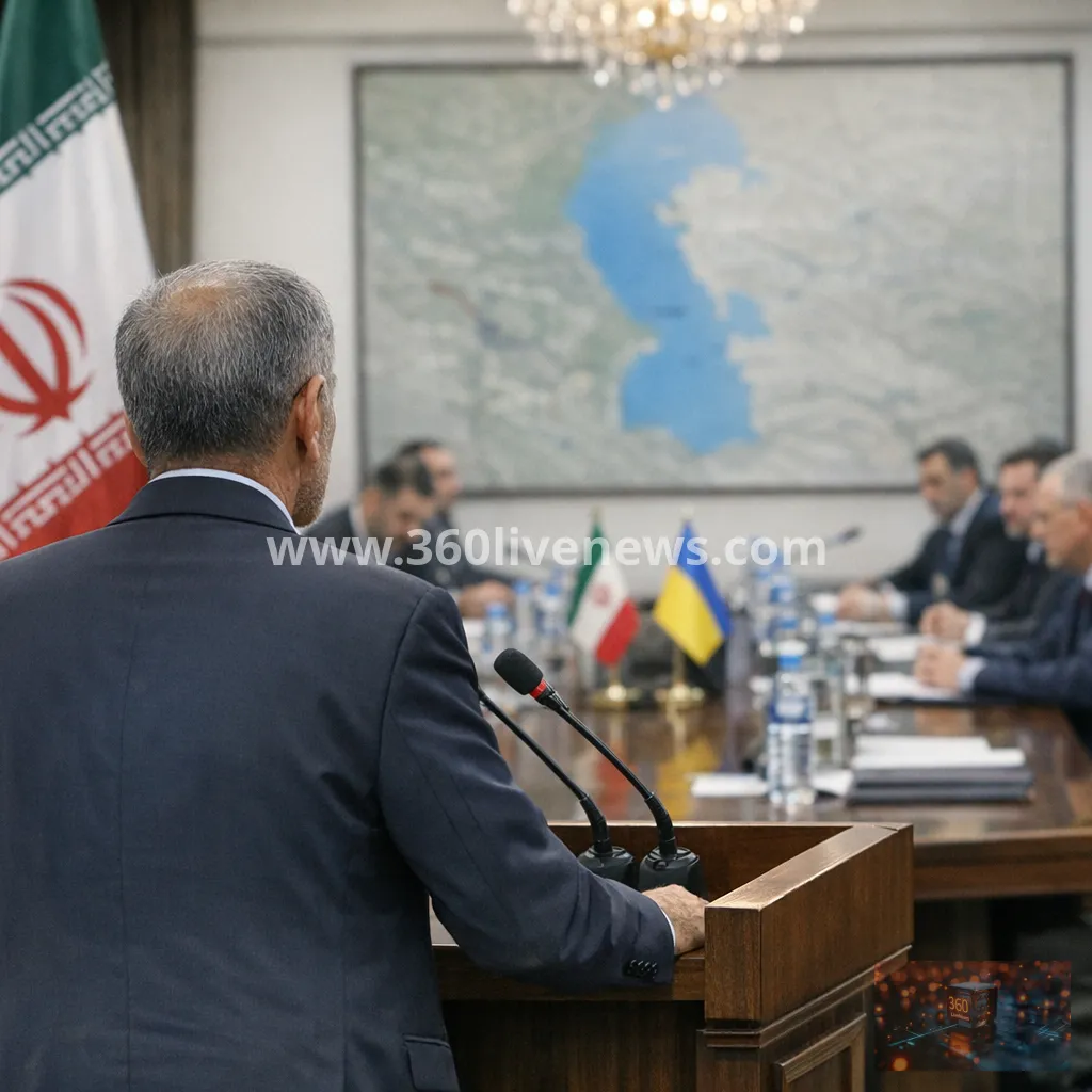 Iran warns of retaliation after Ukrainian Caspian Sea strike links wars