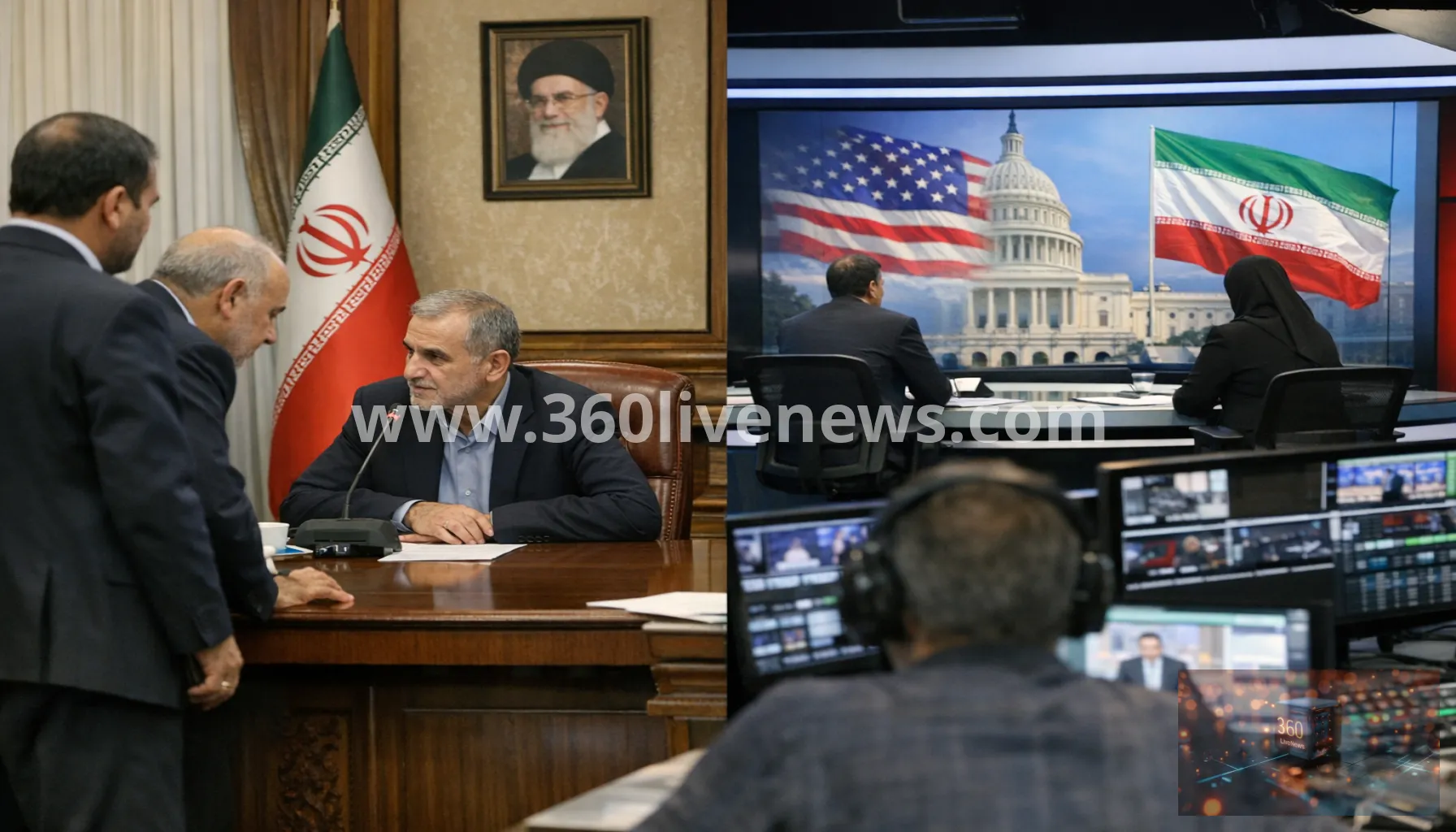 Iran government and state TV clash over coverage as US talks are discussed