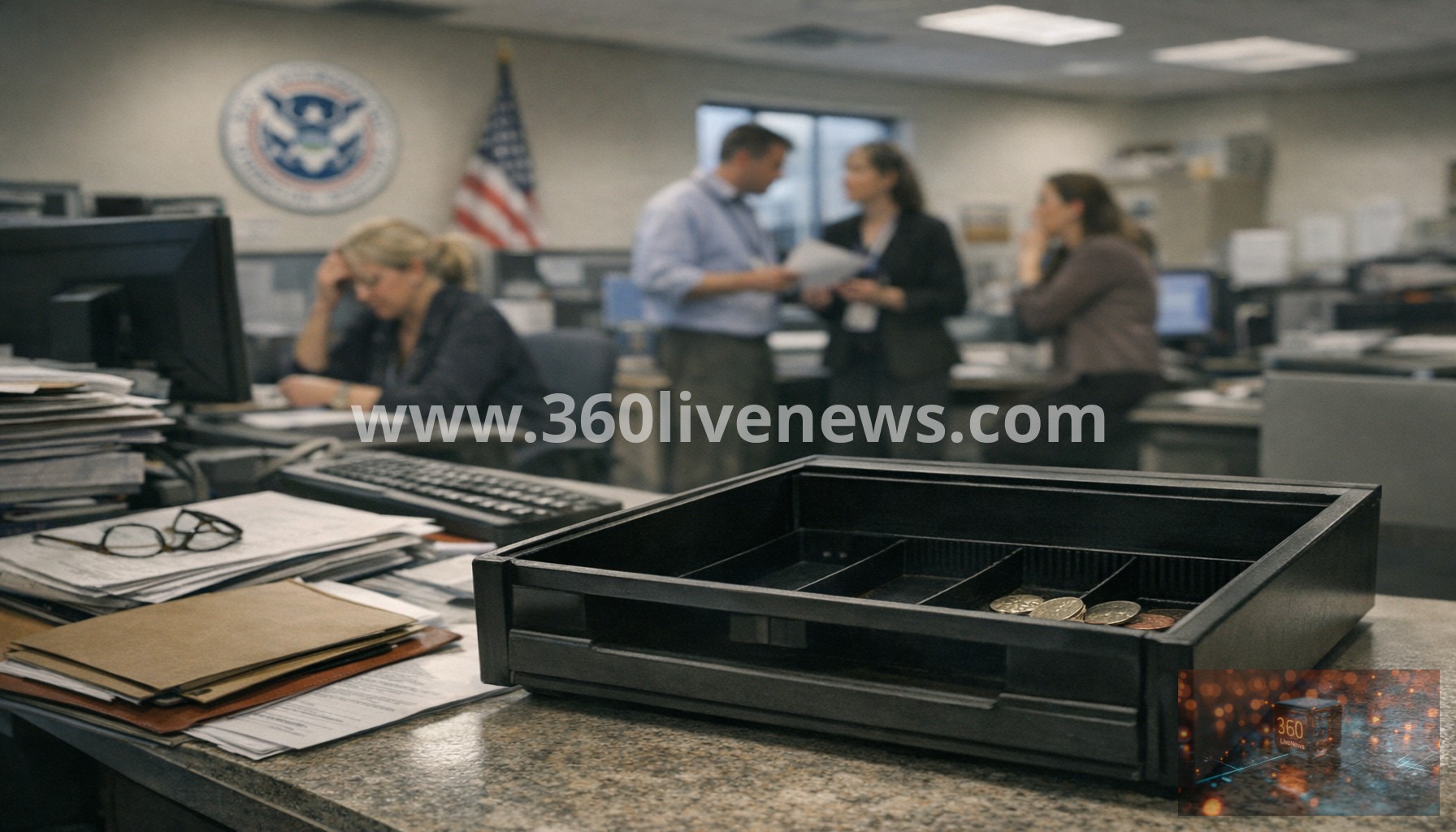 US Department of Homeland Security Faces Payroll Funding Shortfall in May