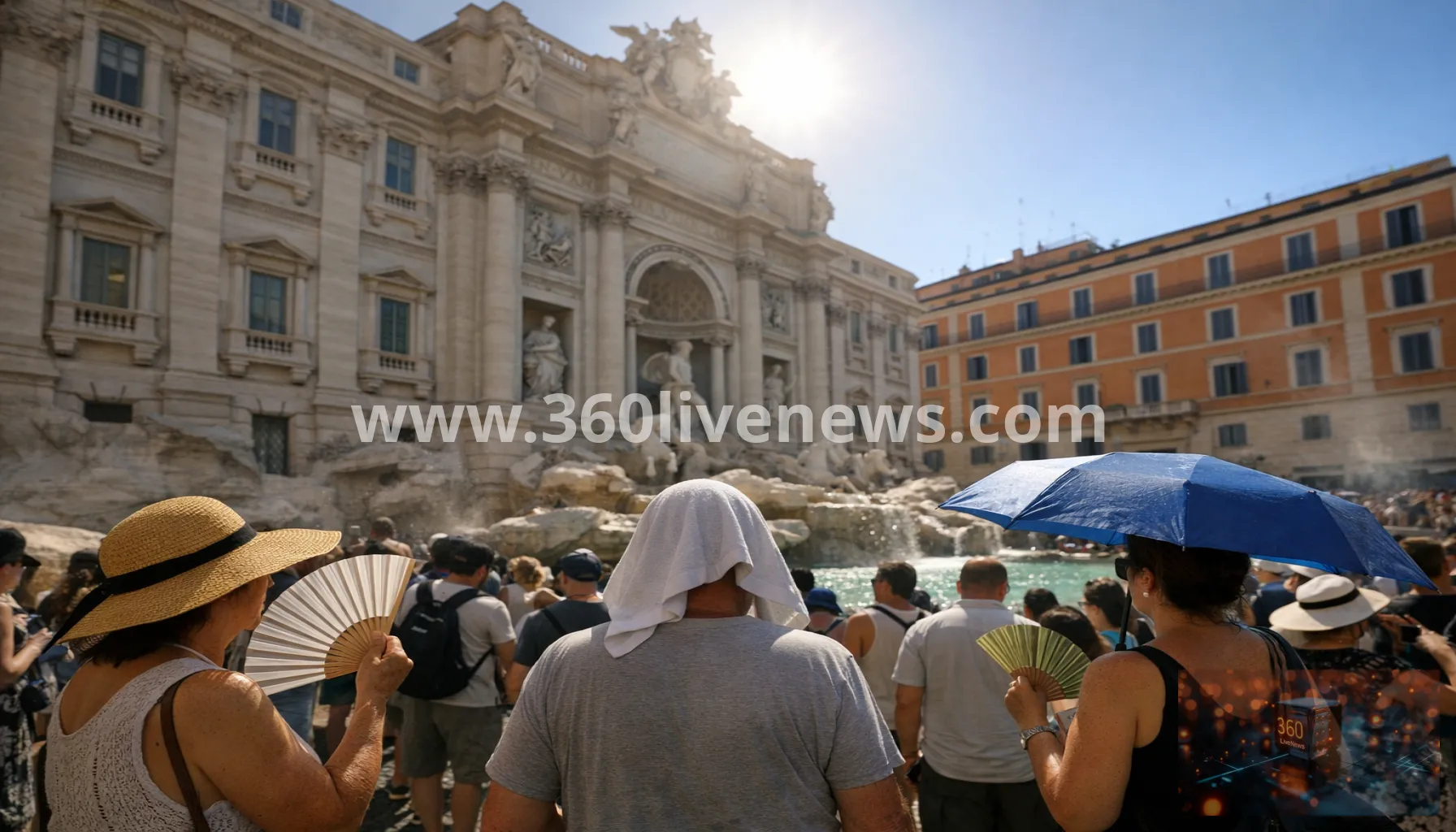 Italy puts nearly all major cities on highest heat alert as temperatures rise