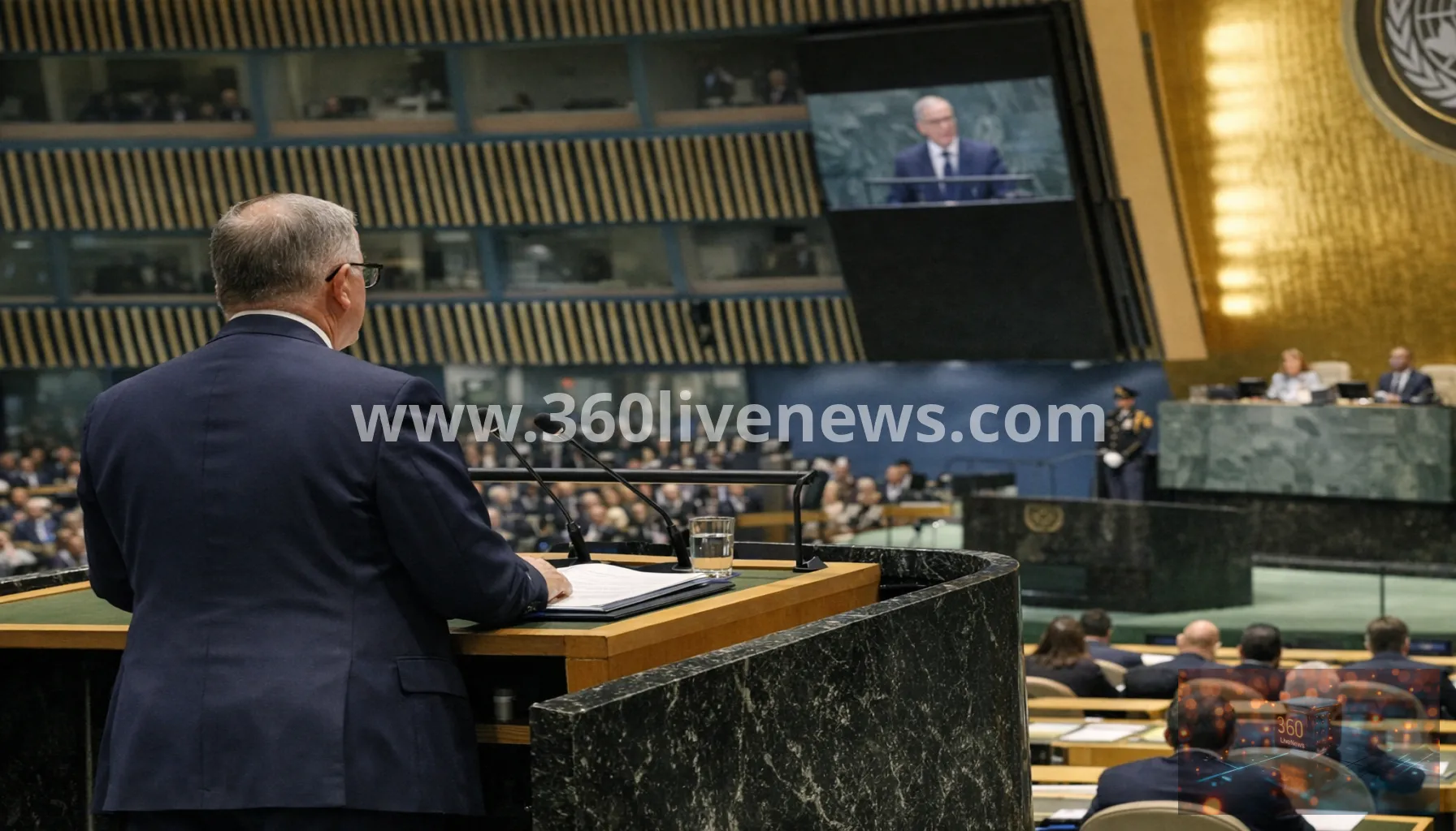 Albanese warns of breakdown in global rules in UN speech on AI and climate