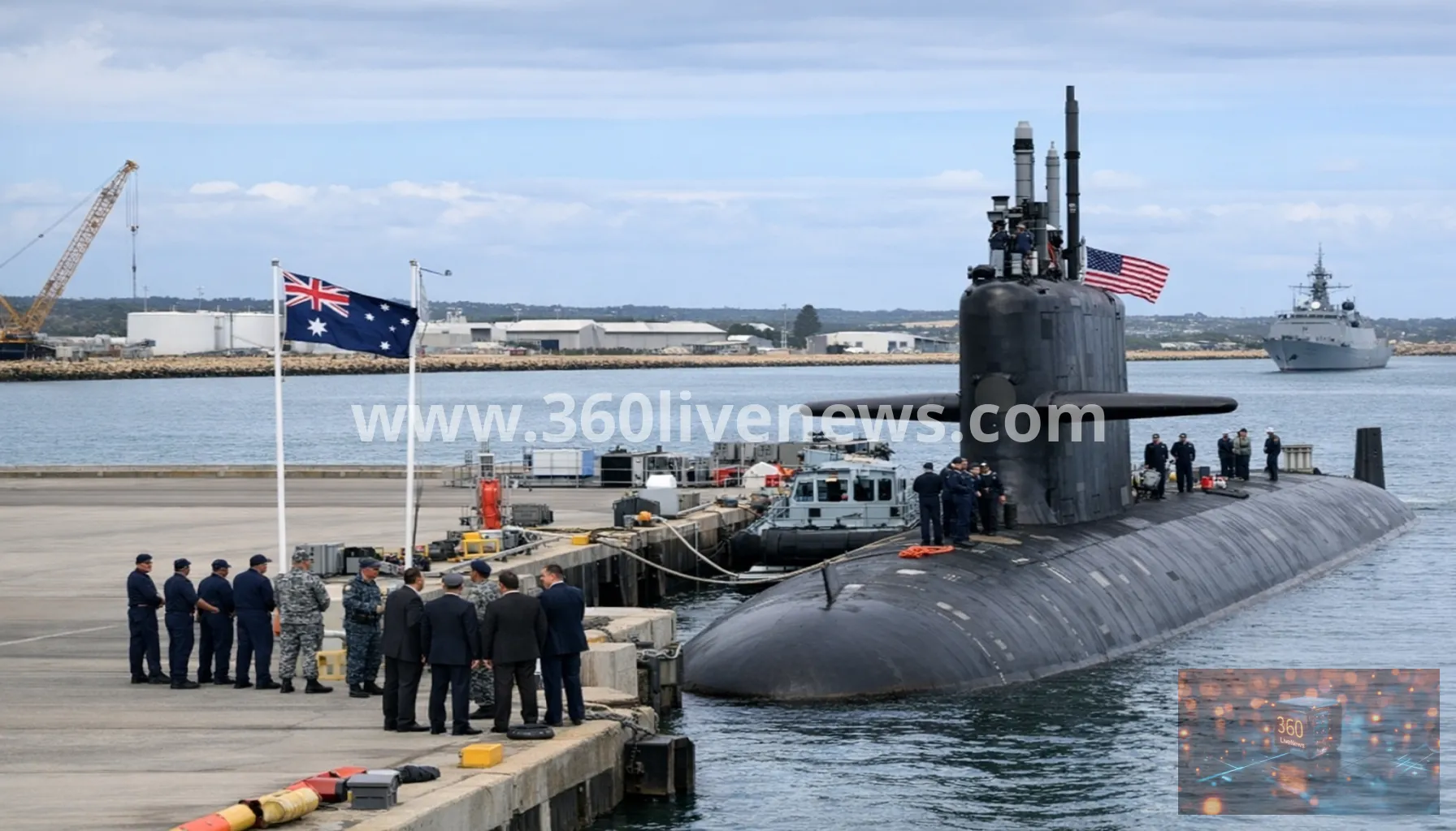 Australia sets 2032 end date for US submarine rotations at HMAS Stirling