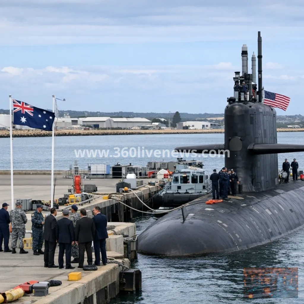 Australia sets 2032 end date for US submarine rotations at HMAS Stirling