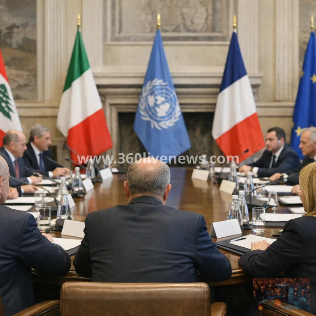 Lebanon, Italy and France discuss future of UNIFIL in Rome as mandate nears expiry