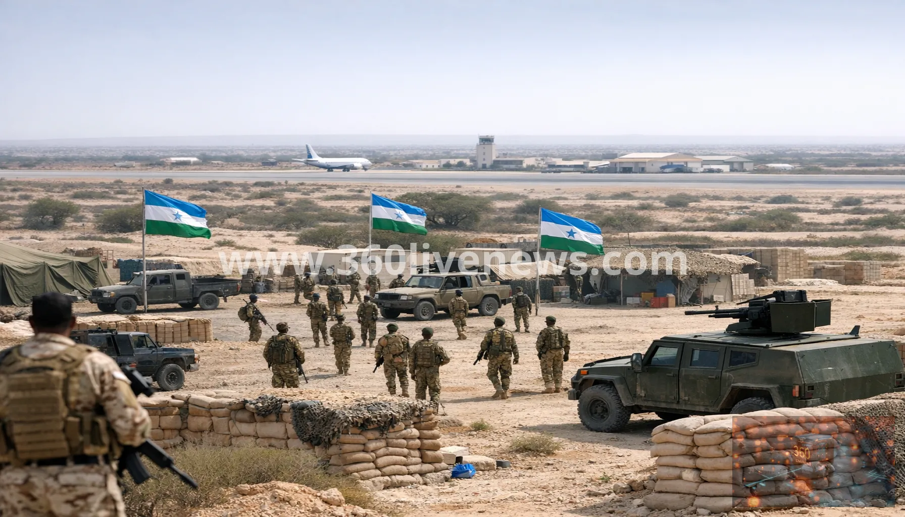 Puntland forces seize government-held camp near Galkayo airport after clashes