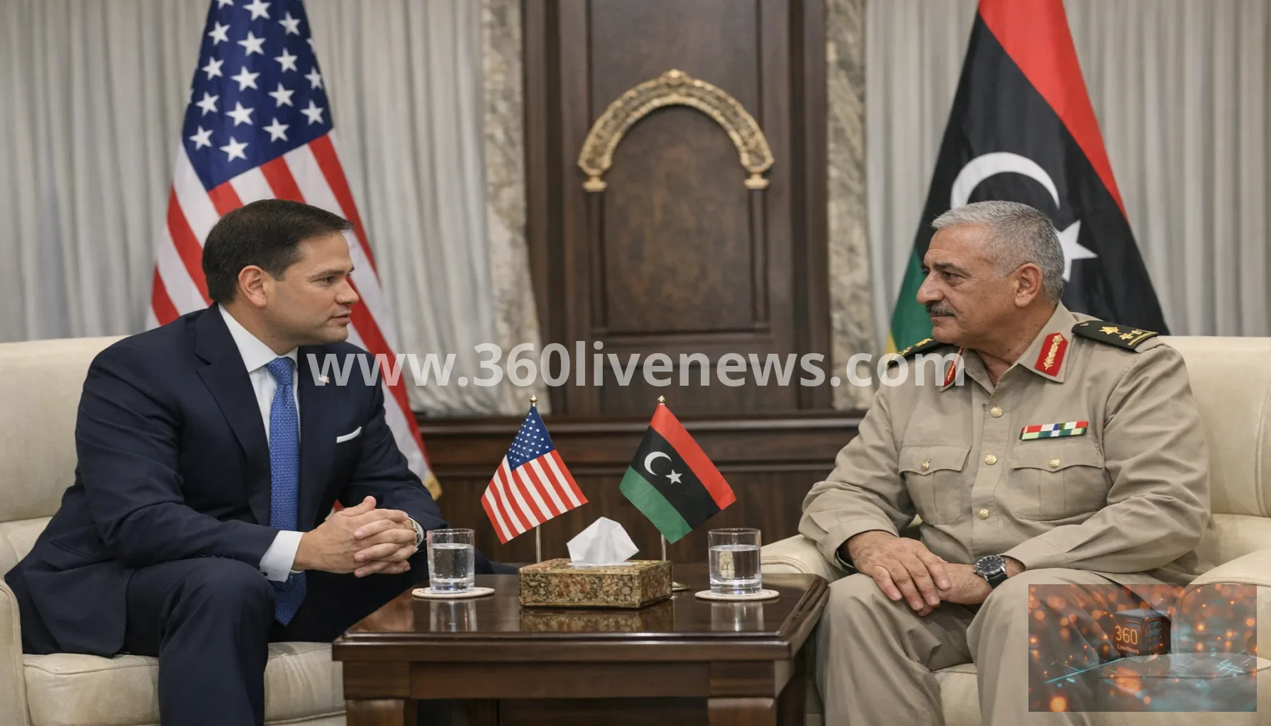 US pushes Libya unity talks after Rubio meets LNA deputy commander