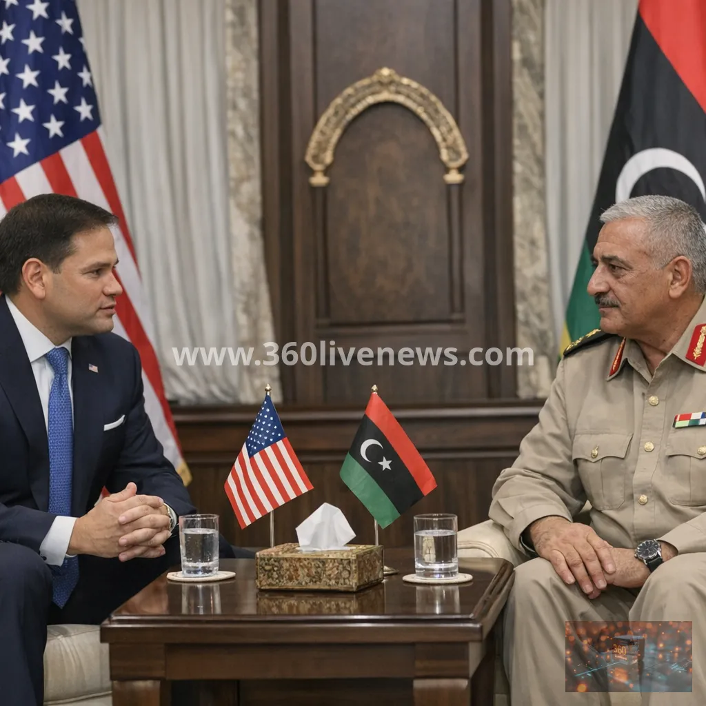 US pushes Libya unity talks after Rubio meets LNA deputy commander
