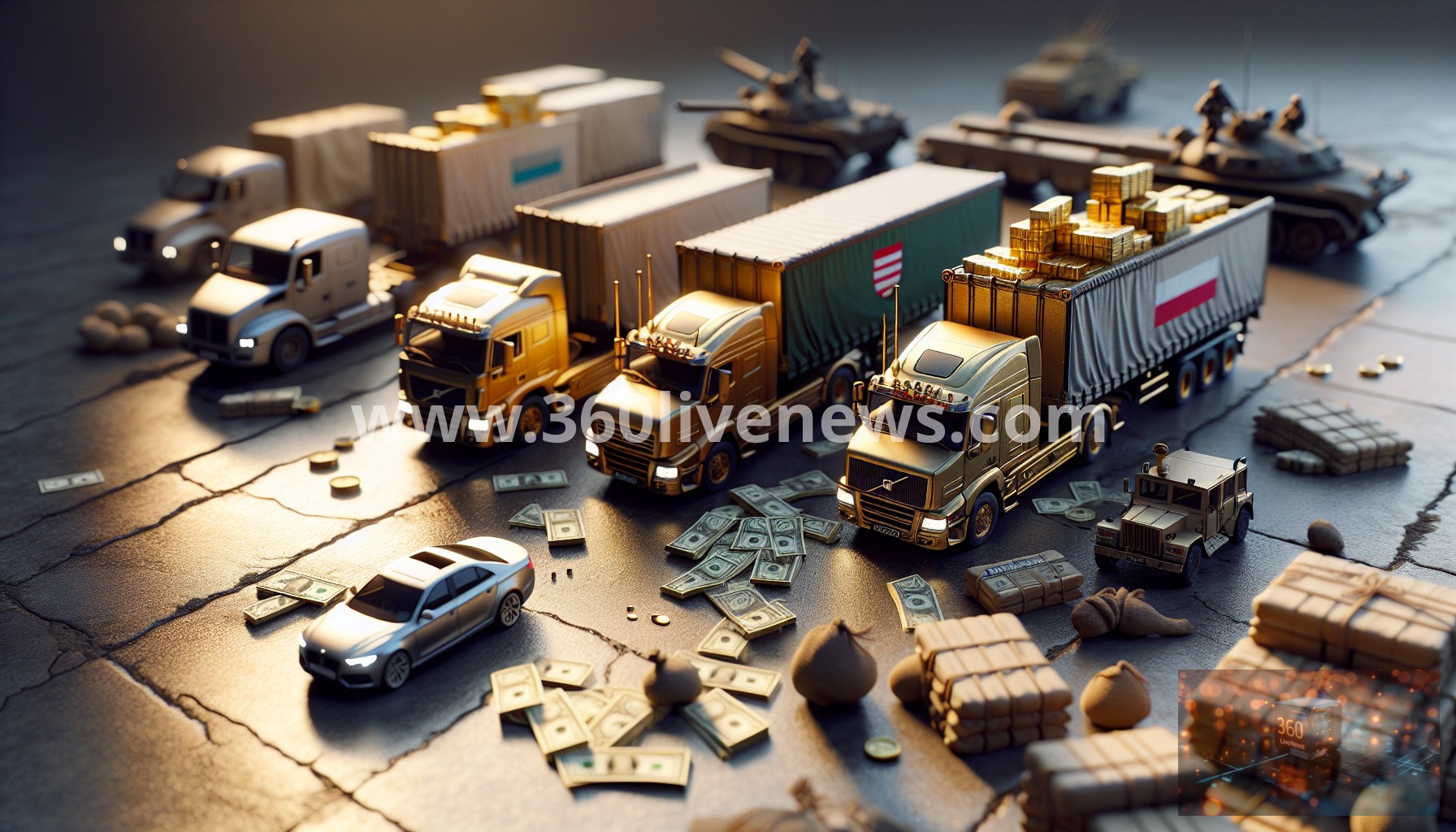 Hungary intensifies diplomatic rift with Ukraine after seizing armoured vehicles carrying €35 million and $40 million in a money-laundering