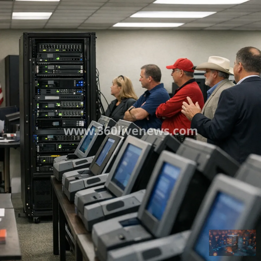 Texas Republican county party seeks to block certification of election results over AI and machine concerns
