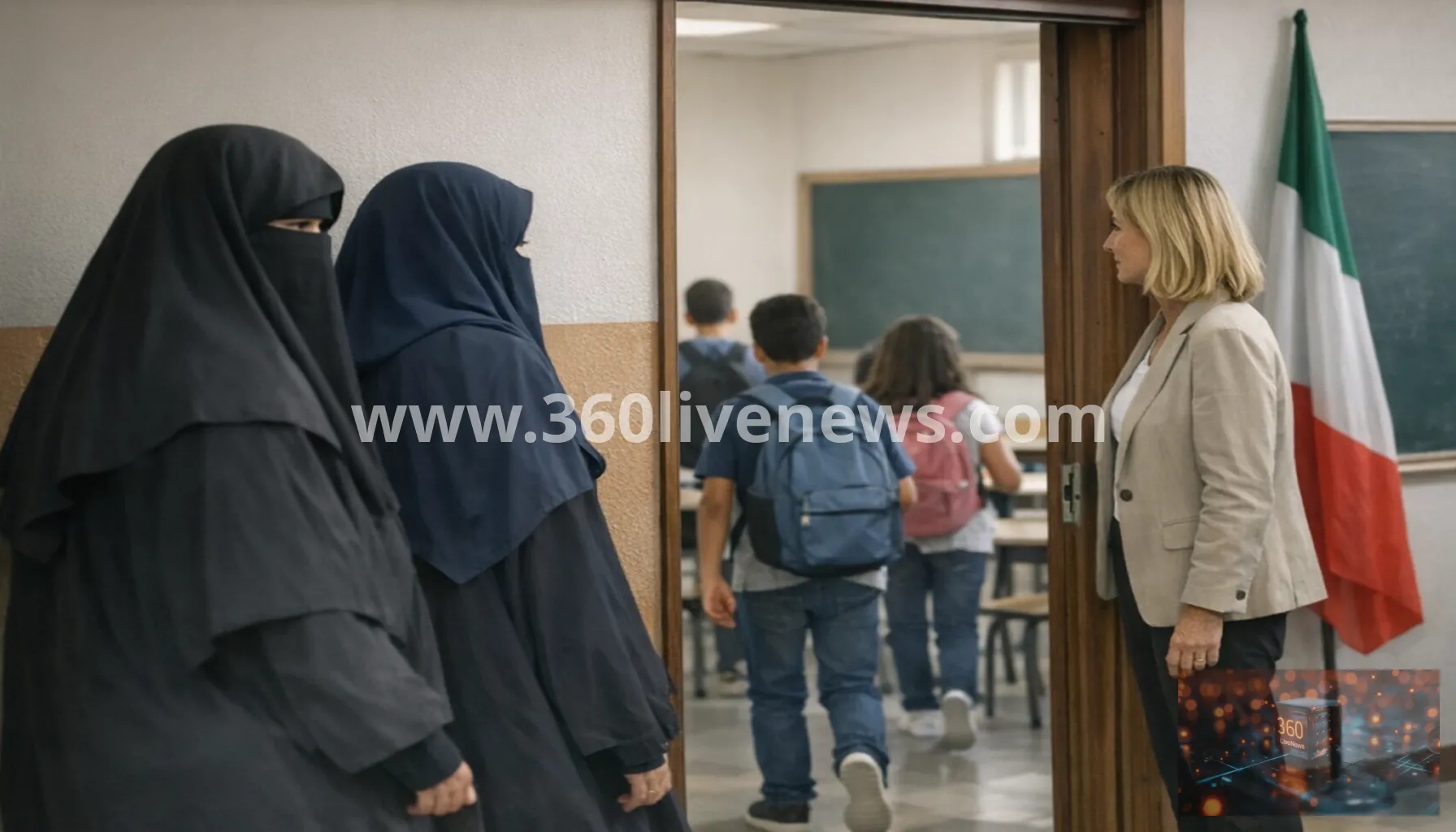 Italy bans burqas in schools and sets 30% cap on non-Italian speakers