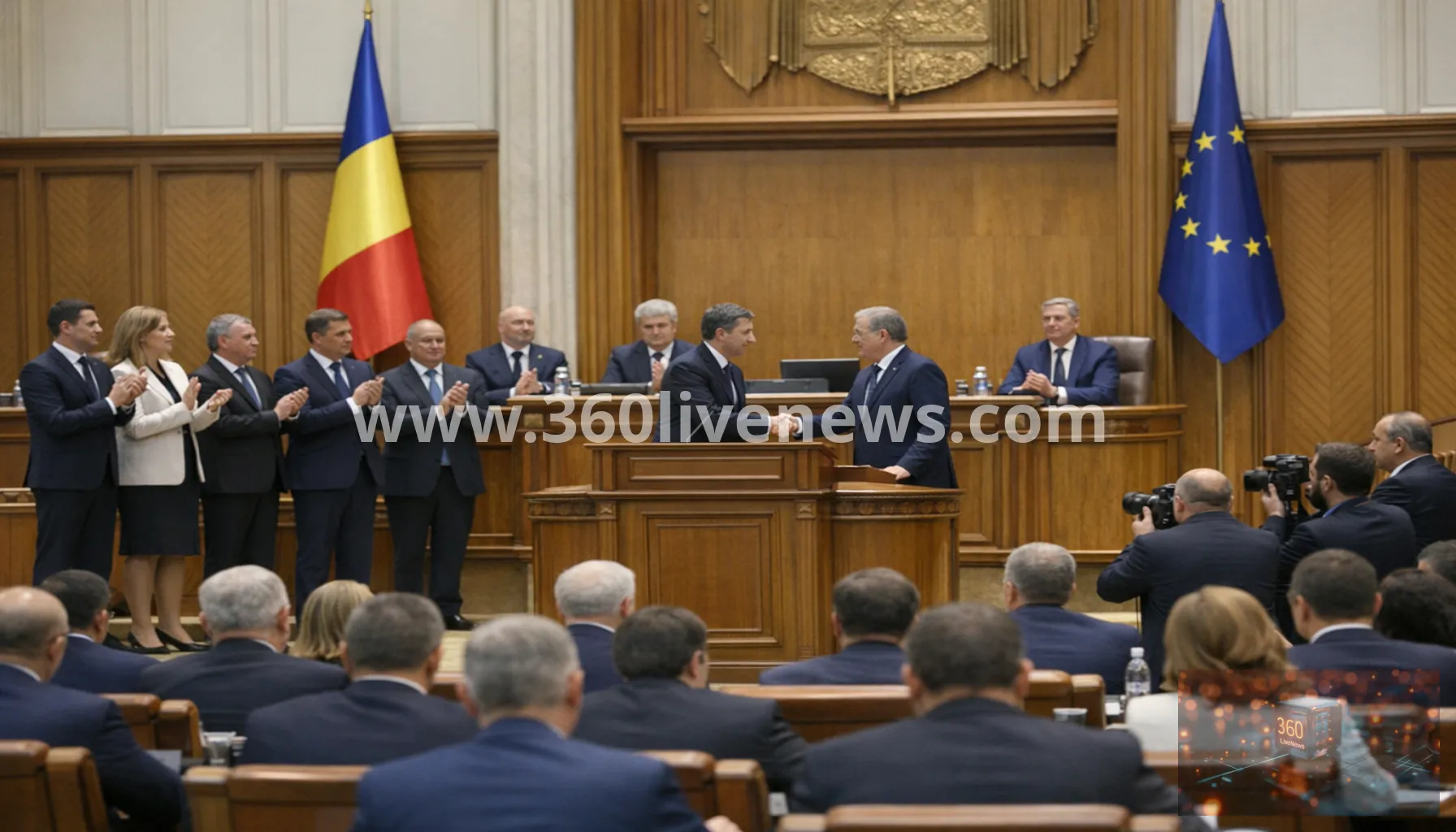 Romania swears in new prime minister and cabinet after months-long impasse