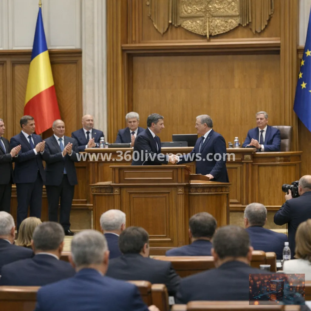 Romania swears in new prime minister and cabinet after months-long impasse
