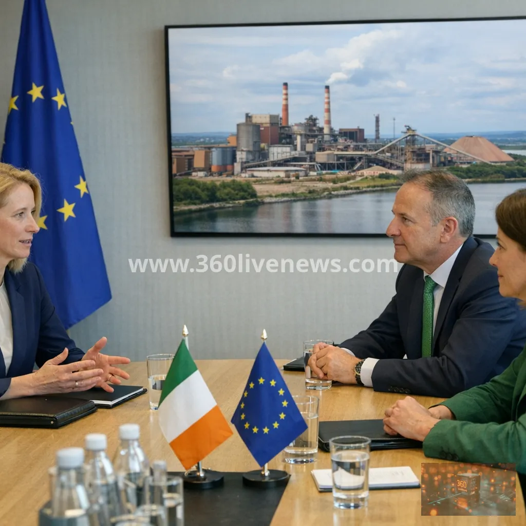 EU to discuss Aughinish Alumina and Russia-linked alumina exports with Irish leader