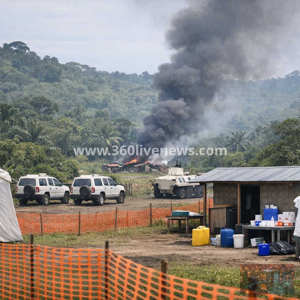Ebola response in eastern DR Congo hampered by militant attacks
