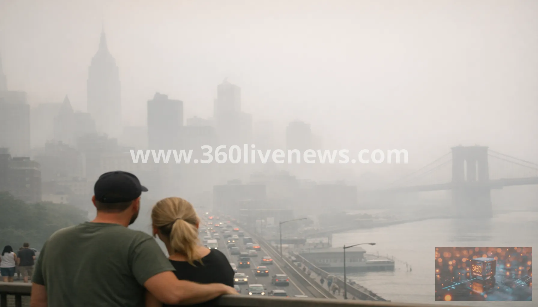Canadian wildfire smoke again blankets major US regions