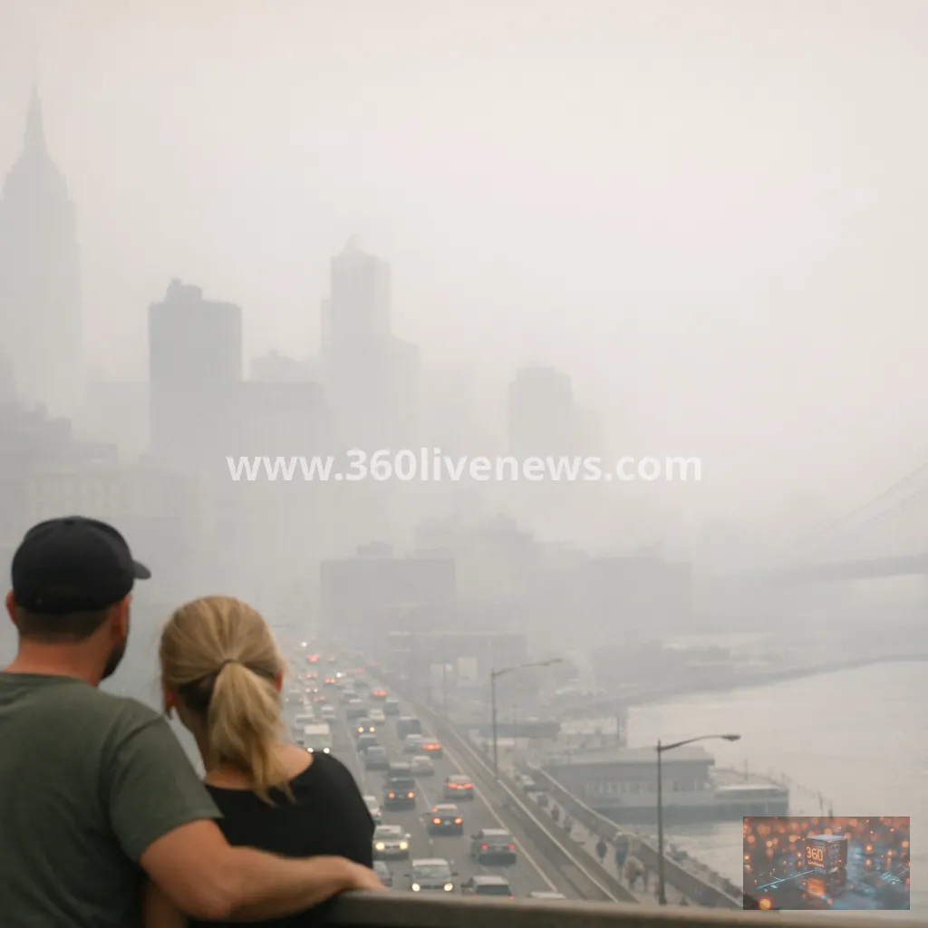 Canadian wildfire smoke again blankets major US regions