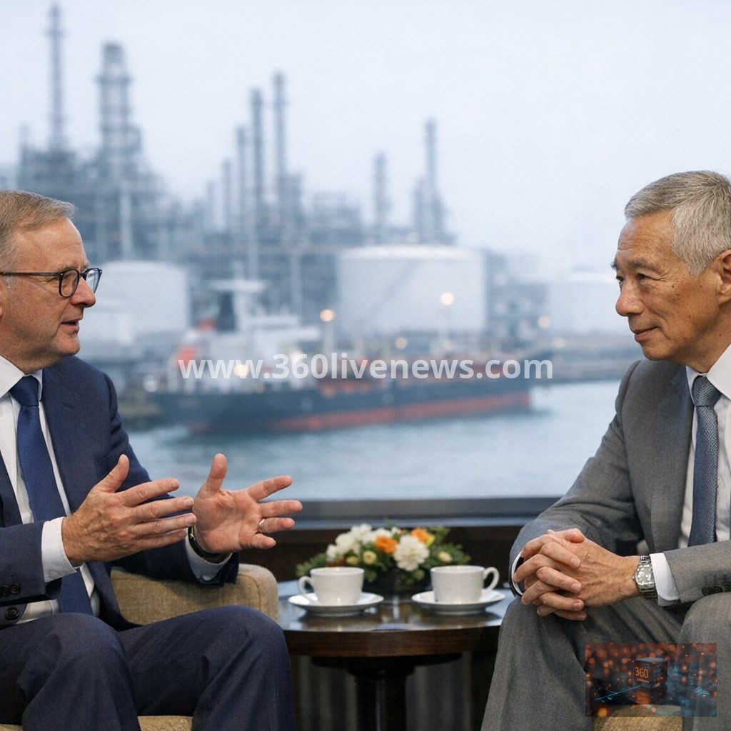 Albanese Discusses Australia's Fuel Supply with Singapore's Prime Minister Amid Global Oil Market Disruptions