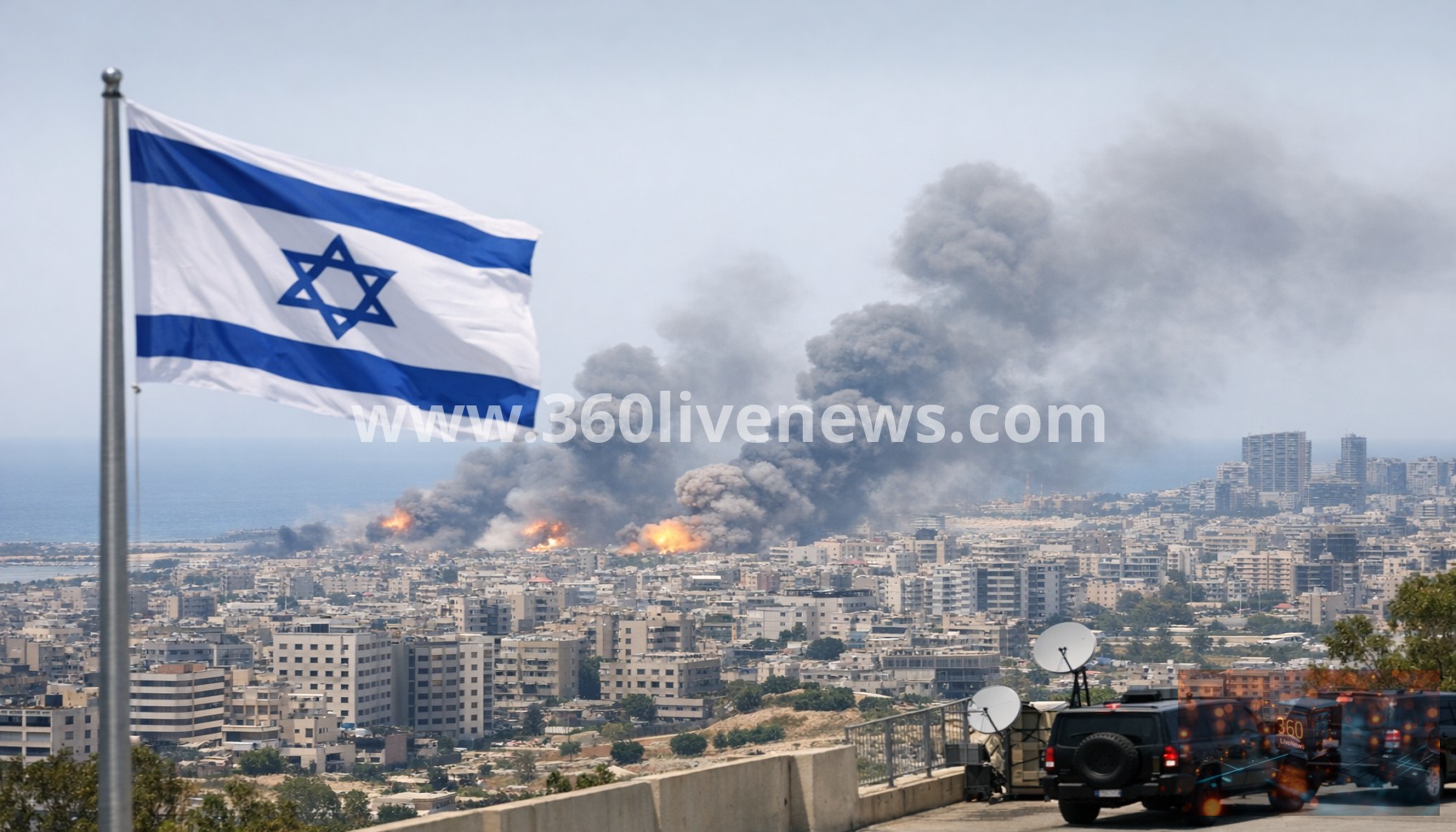 Israel orders strikes on Beirut suburbs as Lebanon-Hezbollah tensions escalate