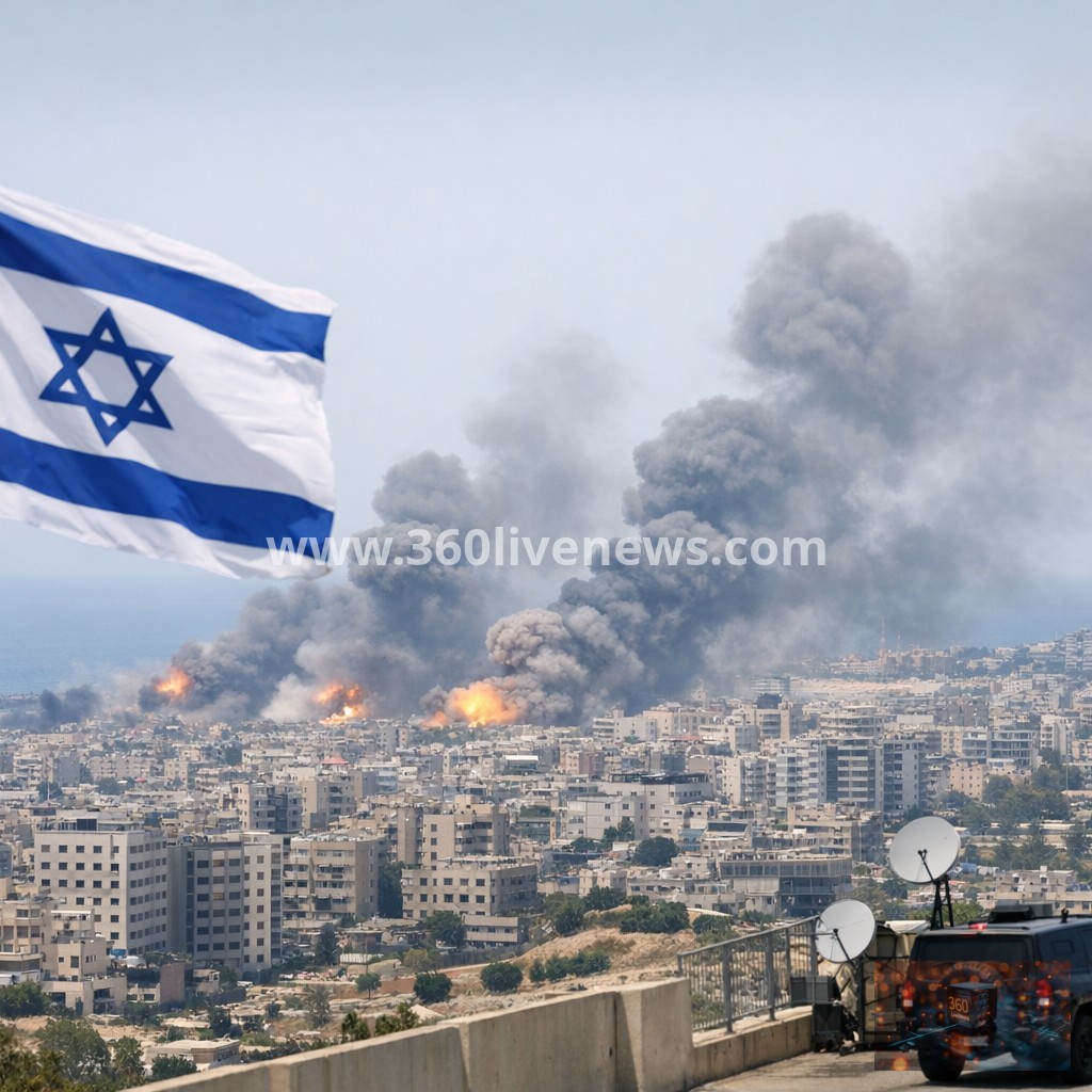 Israel orders strikes on Beirut suburbs as Lebanon-Hezbollah tensions escalate