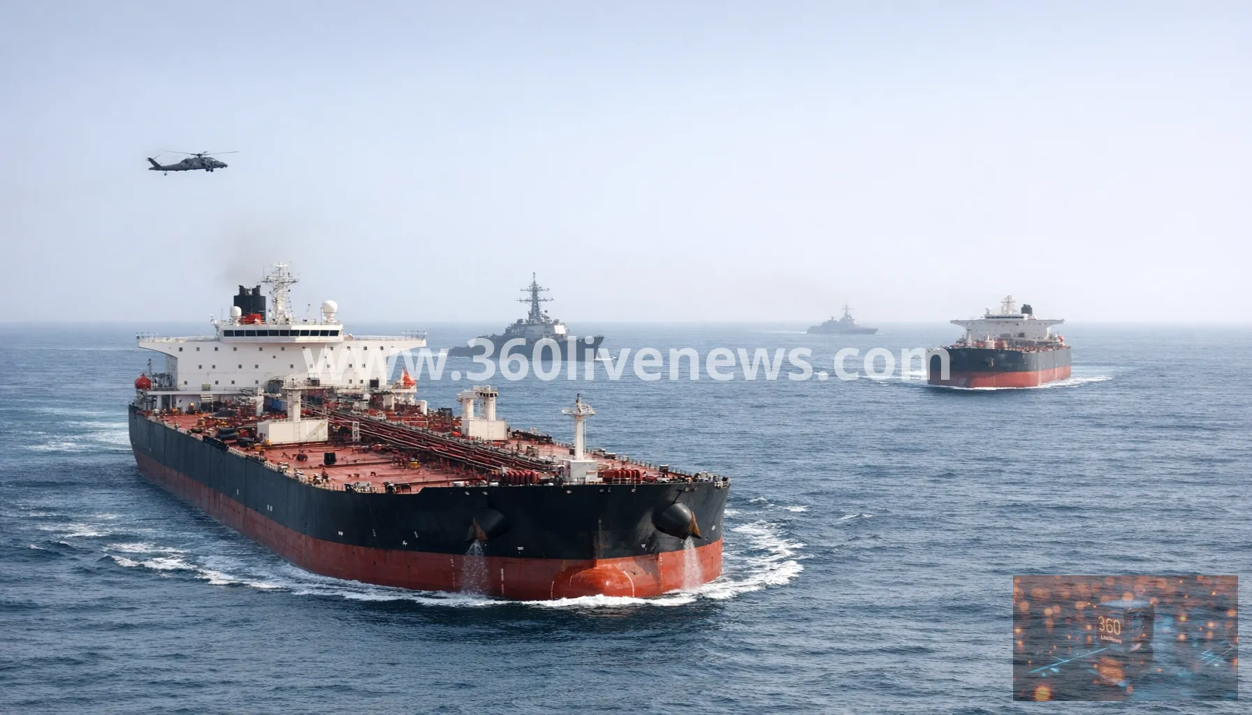 Iranian oil tankers exit blockade zone as talks approach